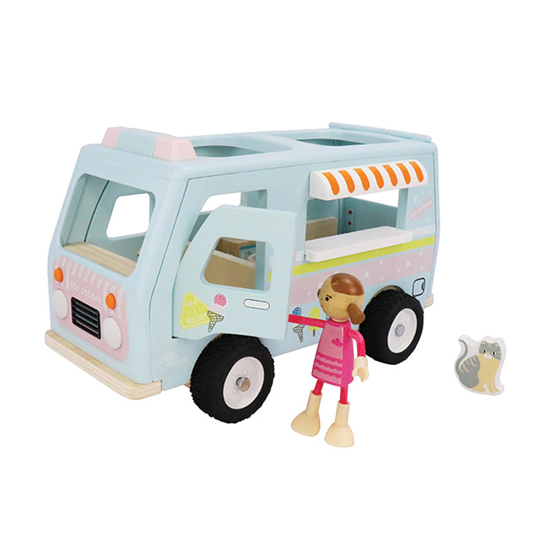 Wooden Ice Cream Van