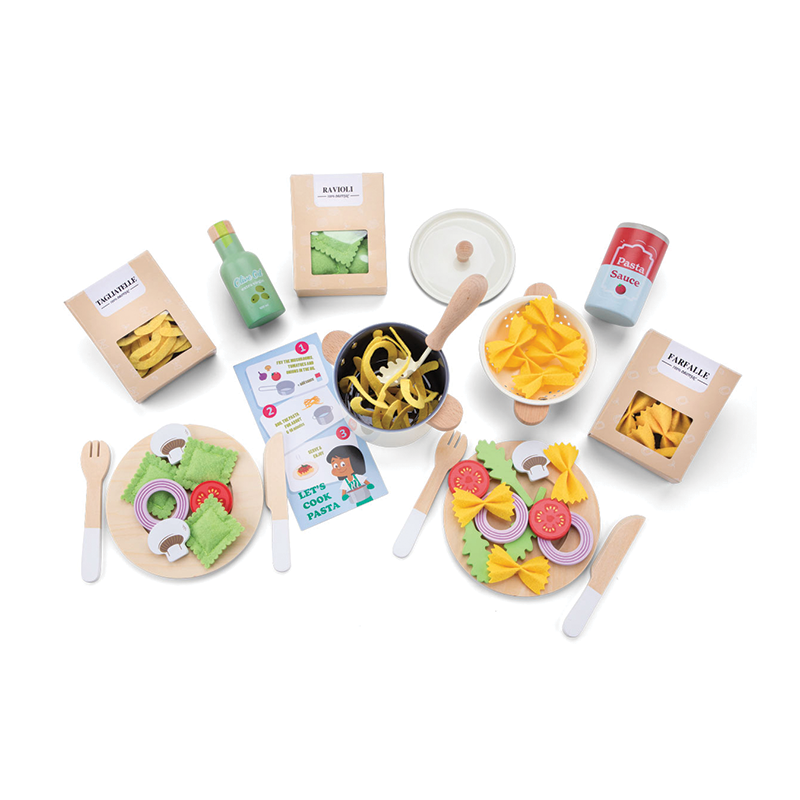 Wooden Pasta Set