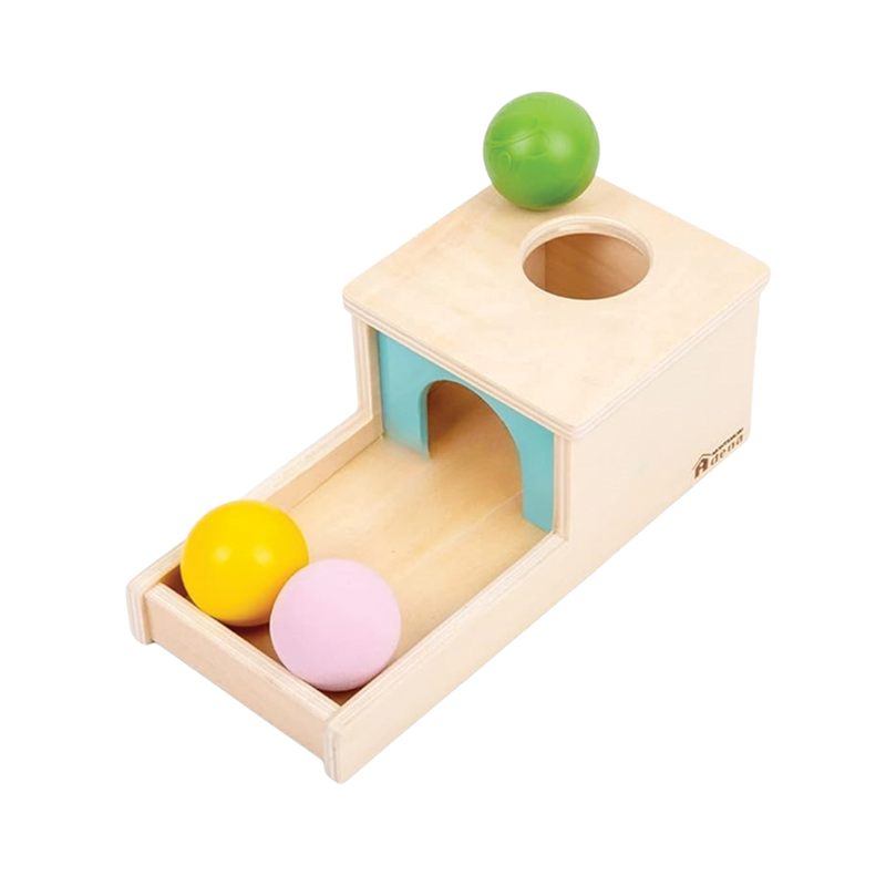 Object Permanence Box with Tray