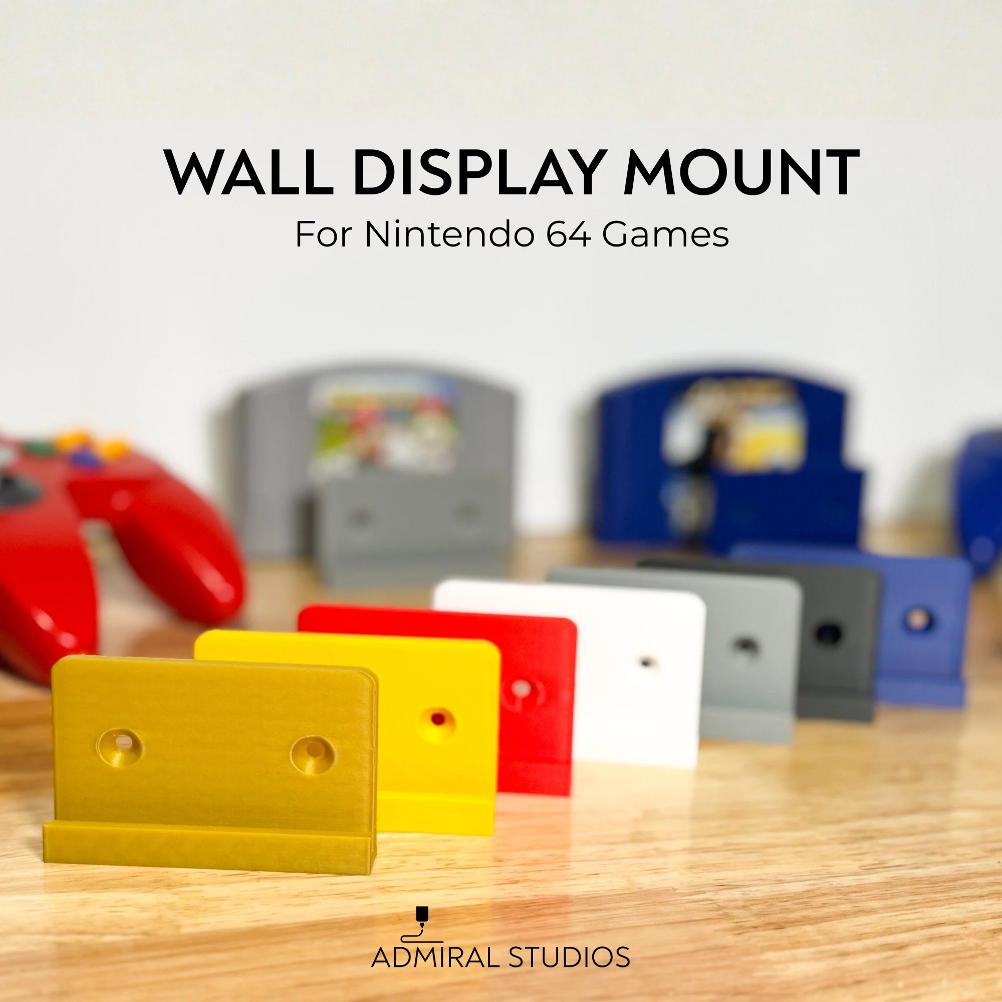 Nintendo 64 Game Wall Display
