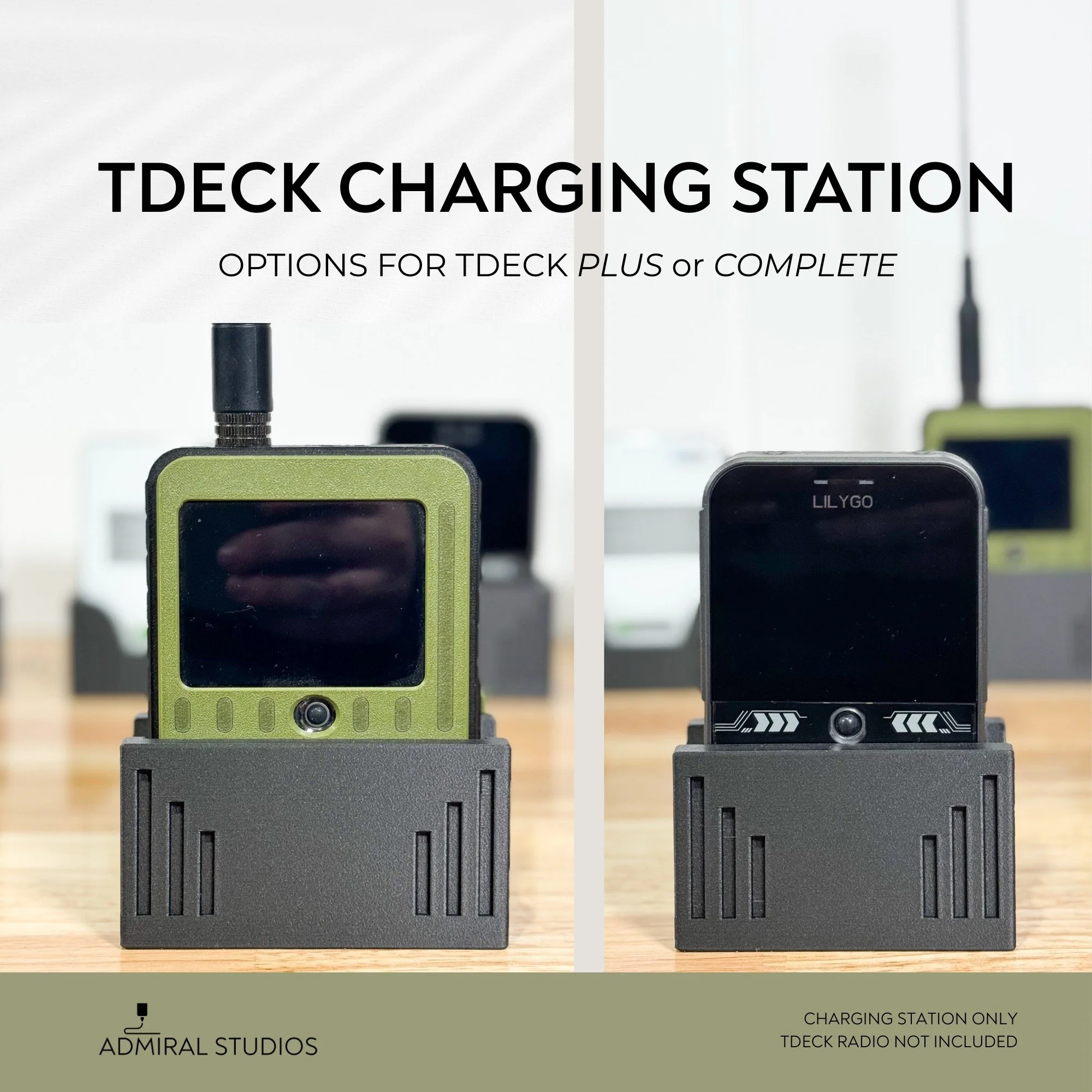 LILYGO T-Deck Radio Charging Dock Meshtastic/Meshcore