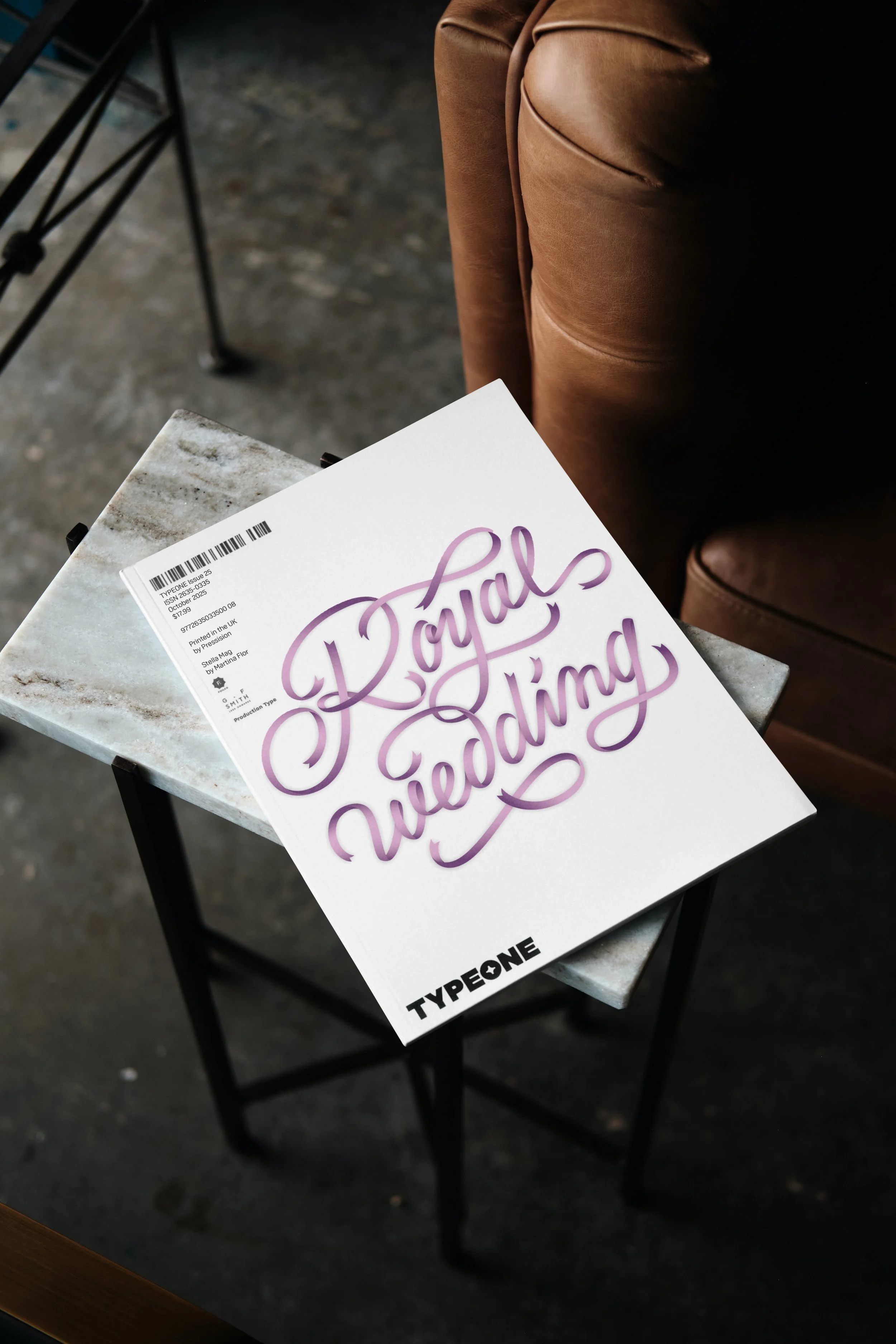 Cover Page For TYPEONE Magazine