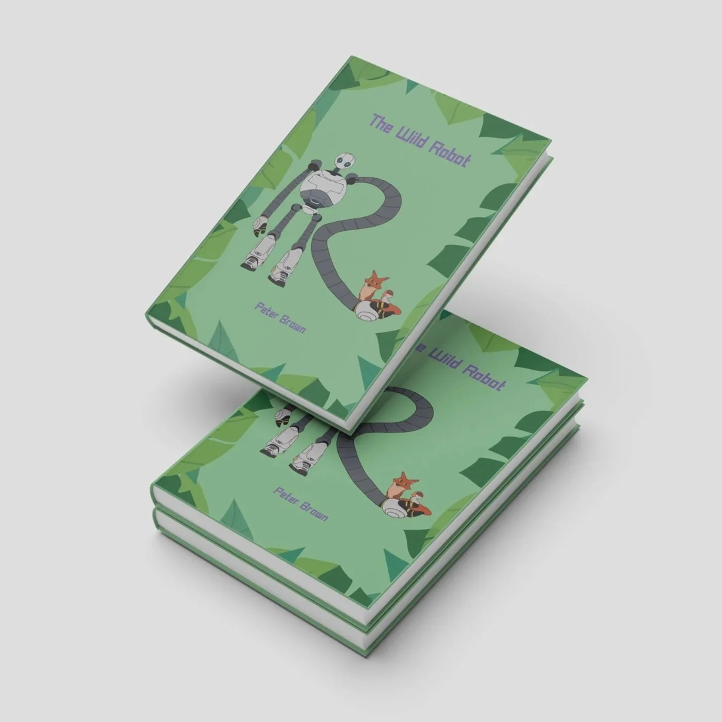 The Wild Robot Drop Cap