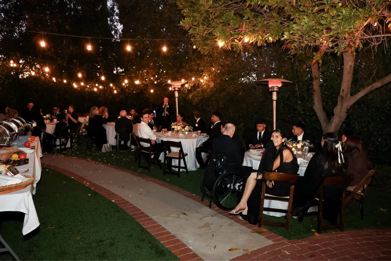 outdoor wedding reception with string lights.jpg