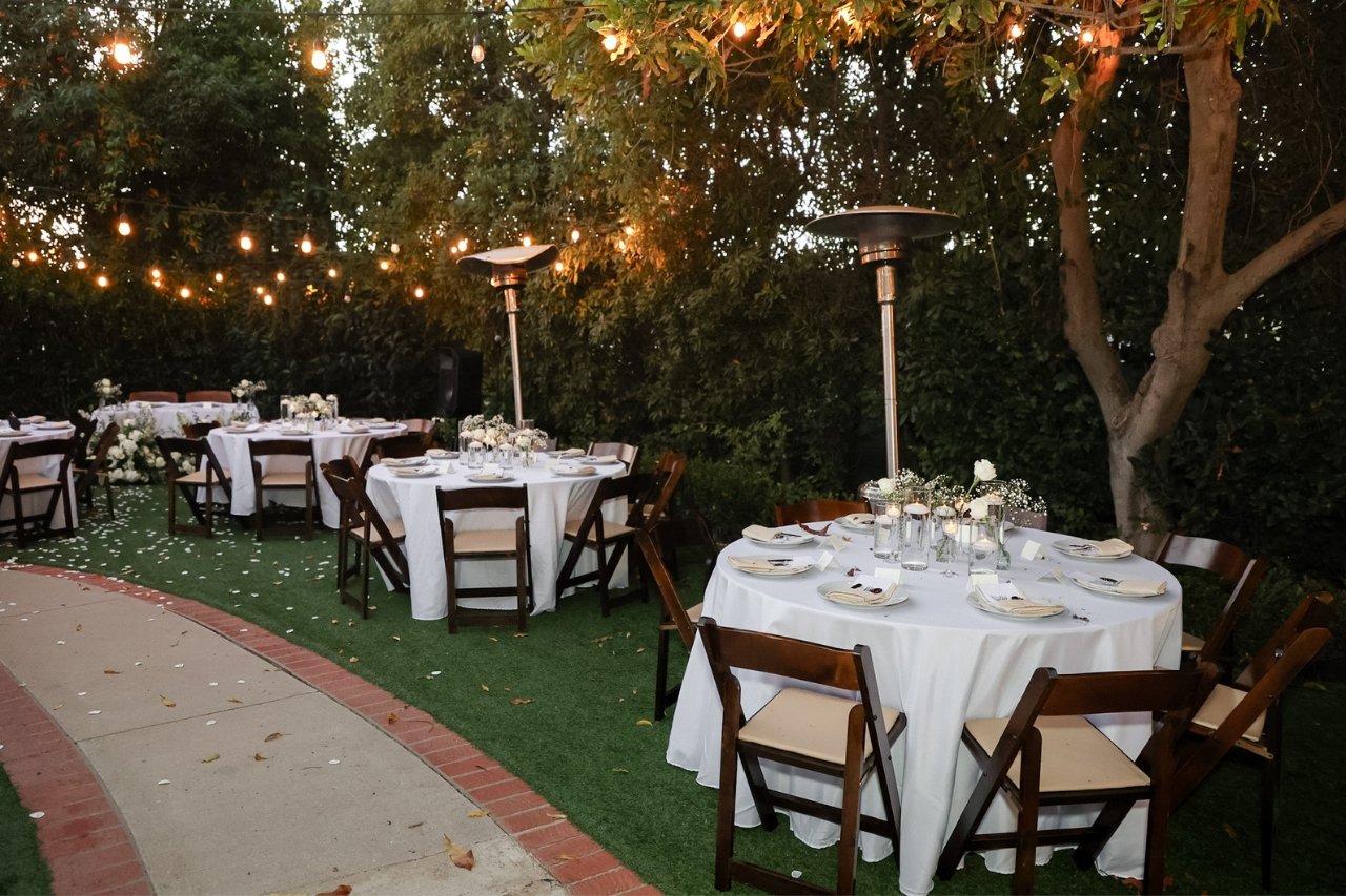 outdoor cocktail hour dinner setup.jpg