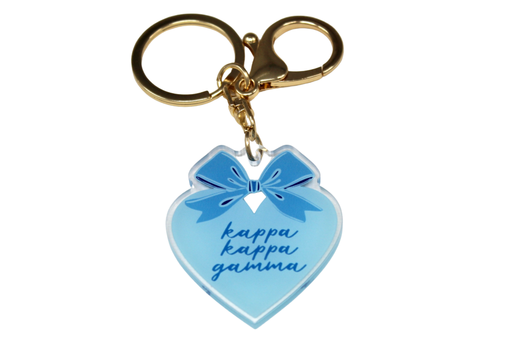 Sorority Heart Keychain