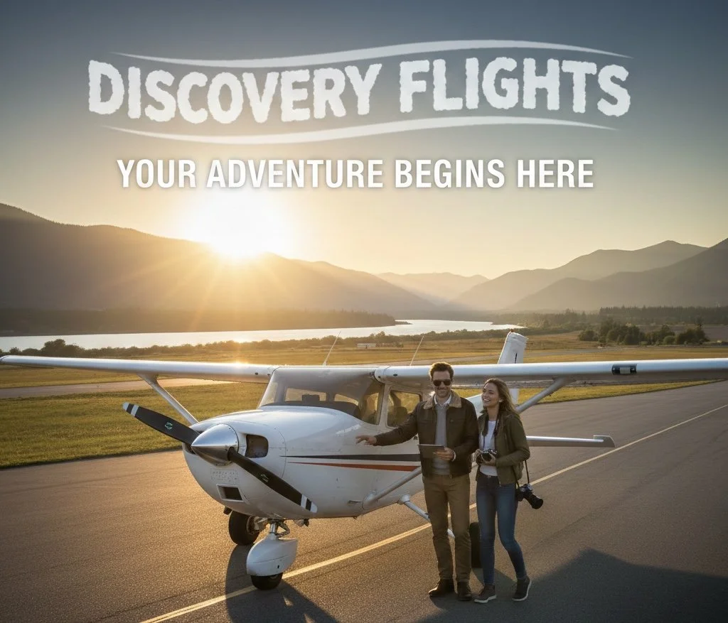 book your discovery flight today and start the journey to your pilots license