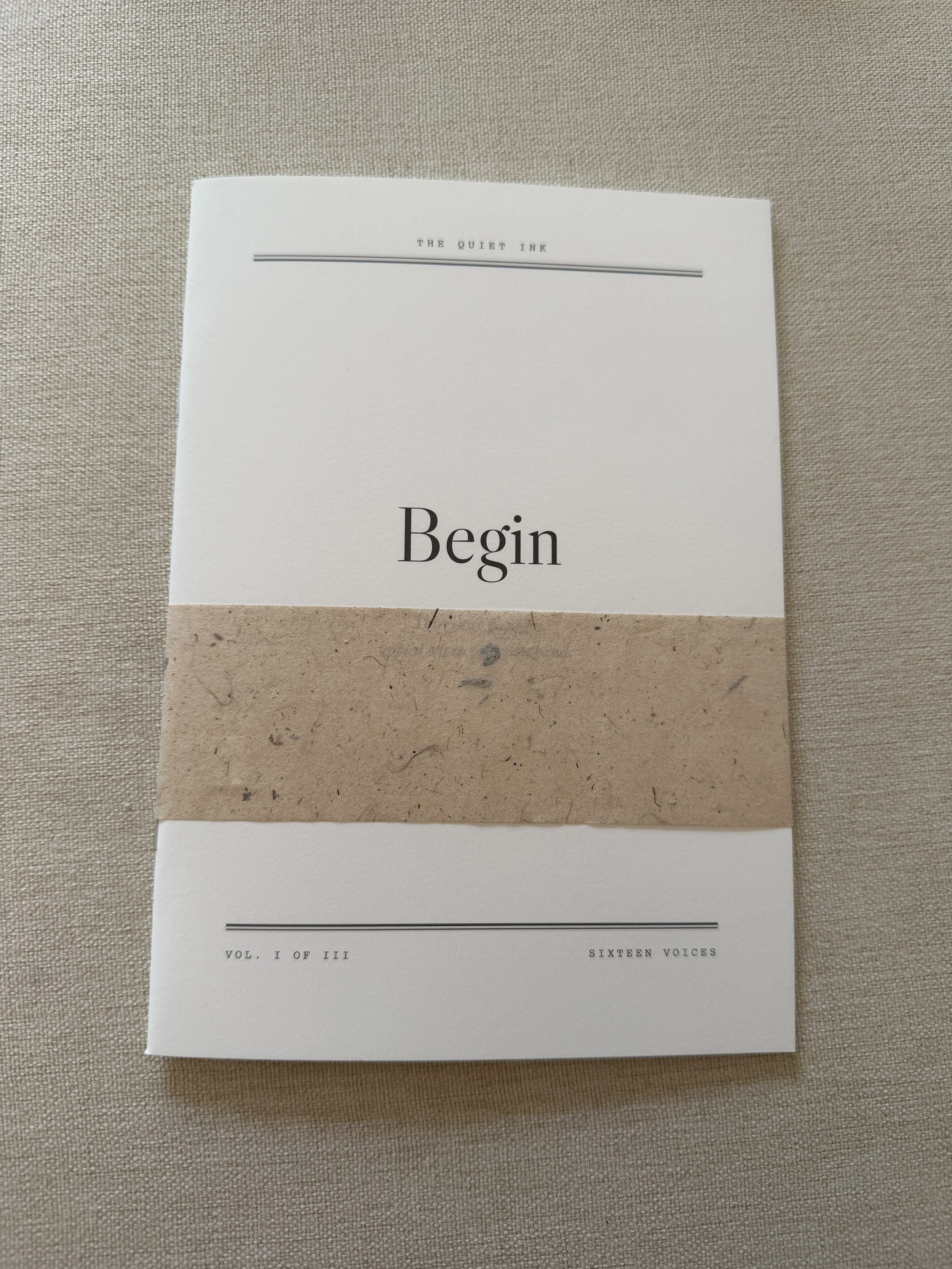 Transcription Journal: Vol 1. Begin