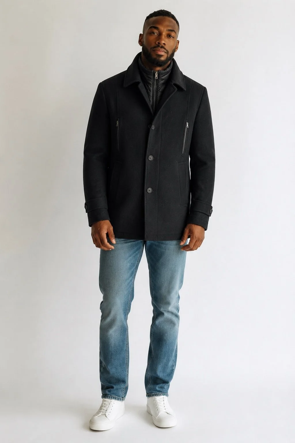 100% Italian Cashmere Car Coat