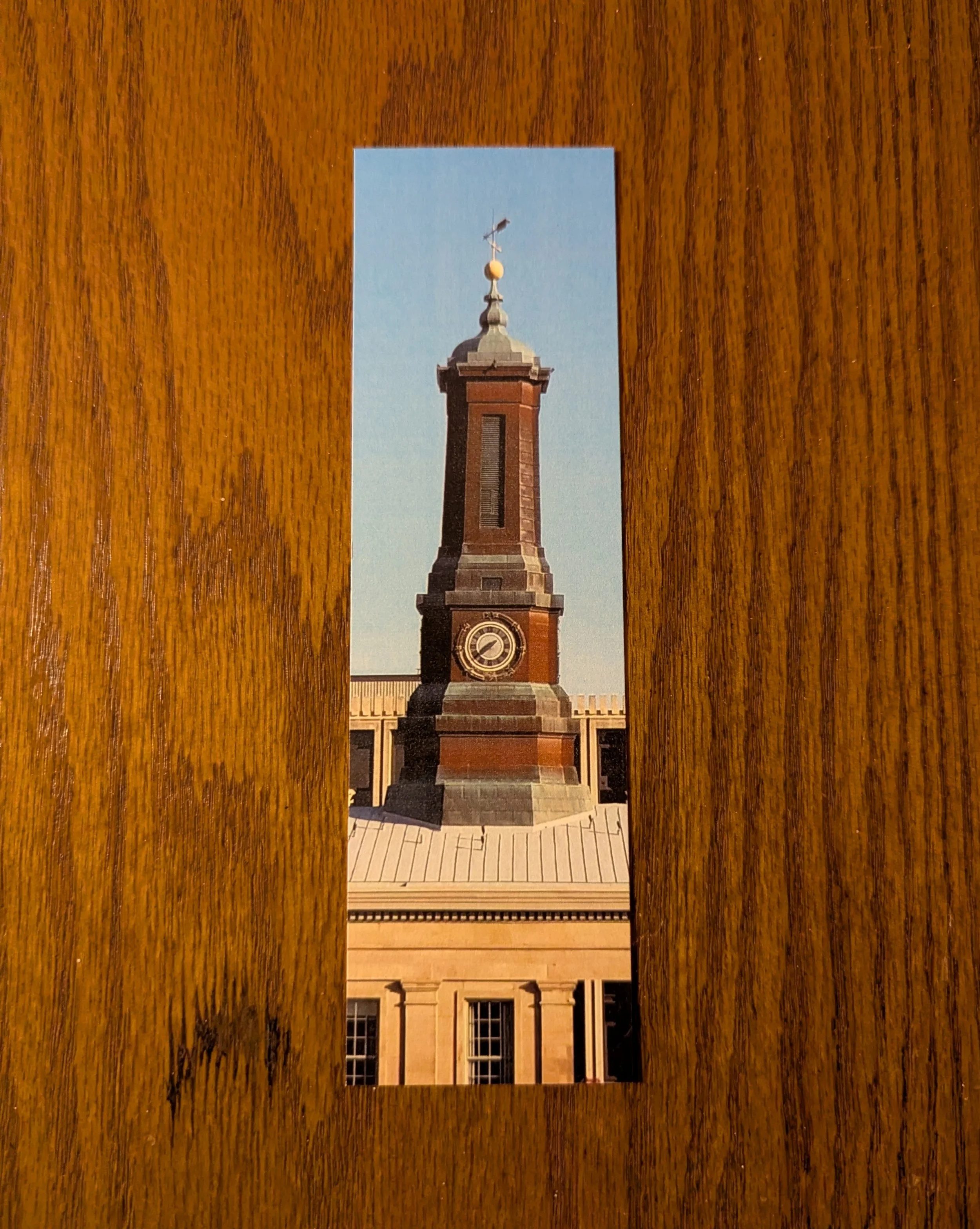 Courthouse Clock Bookmark