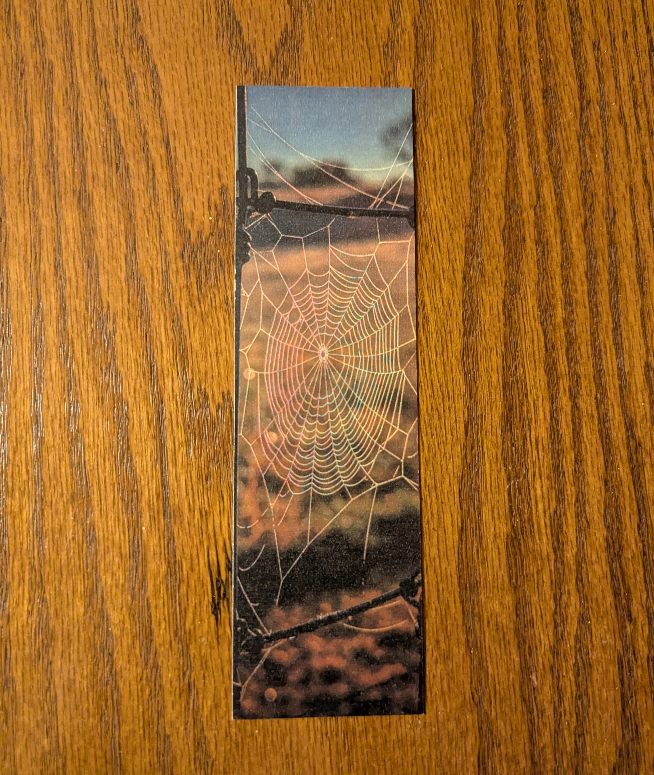 Nature's Web Bookmark