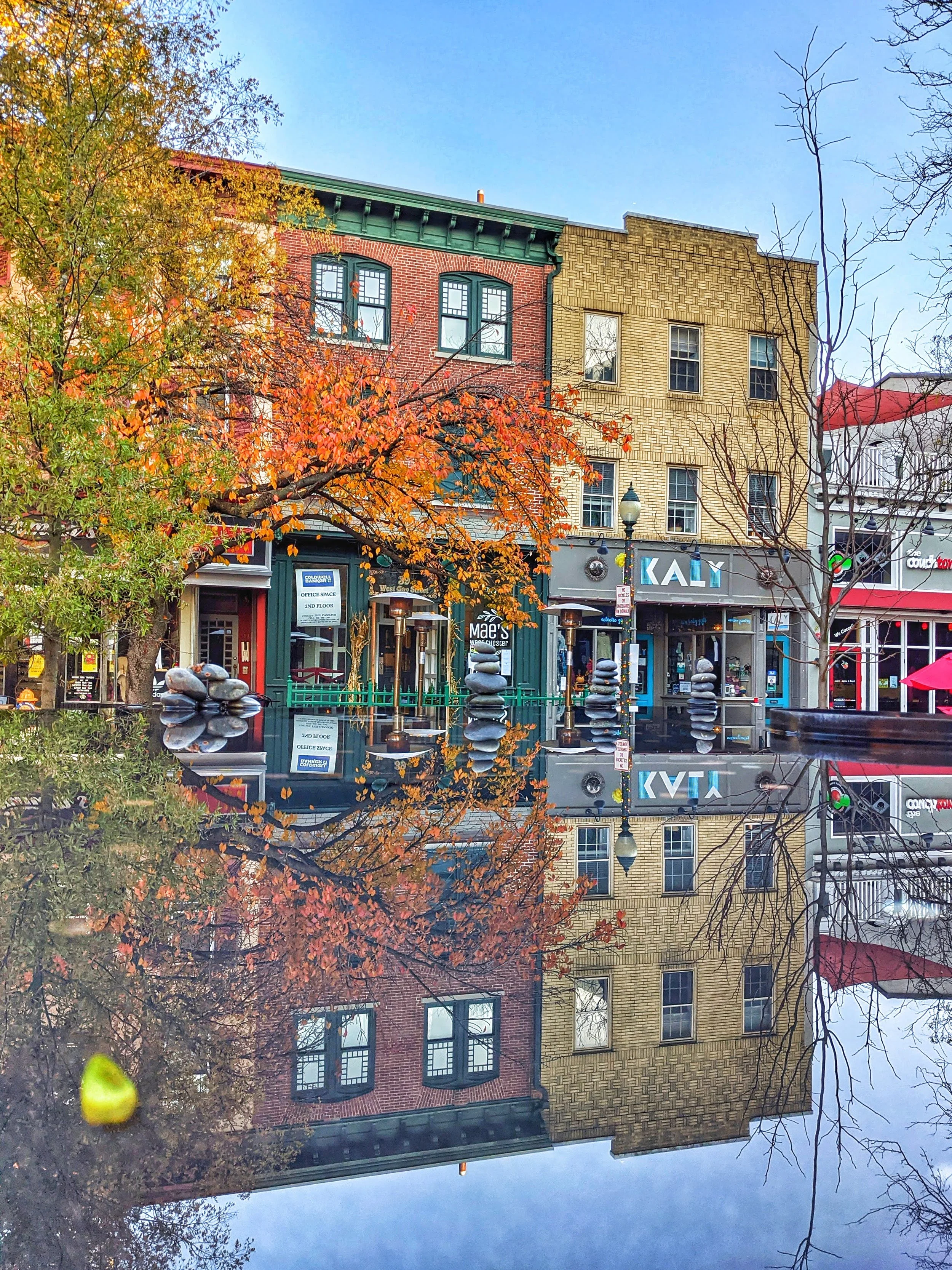 Gay Street Reflection 8x10