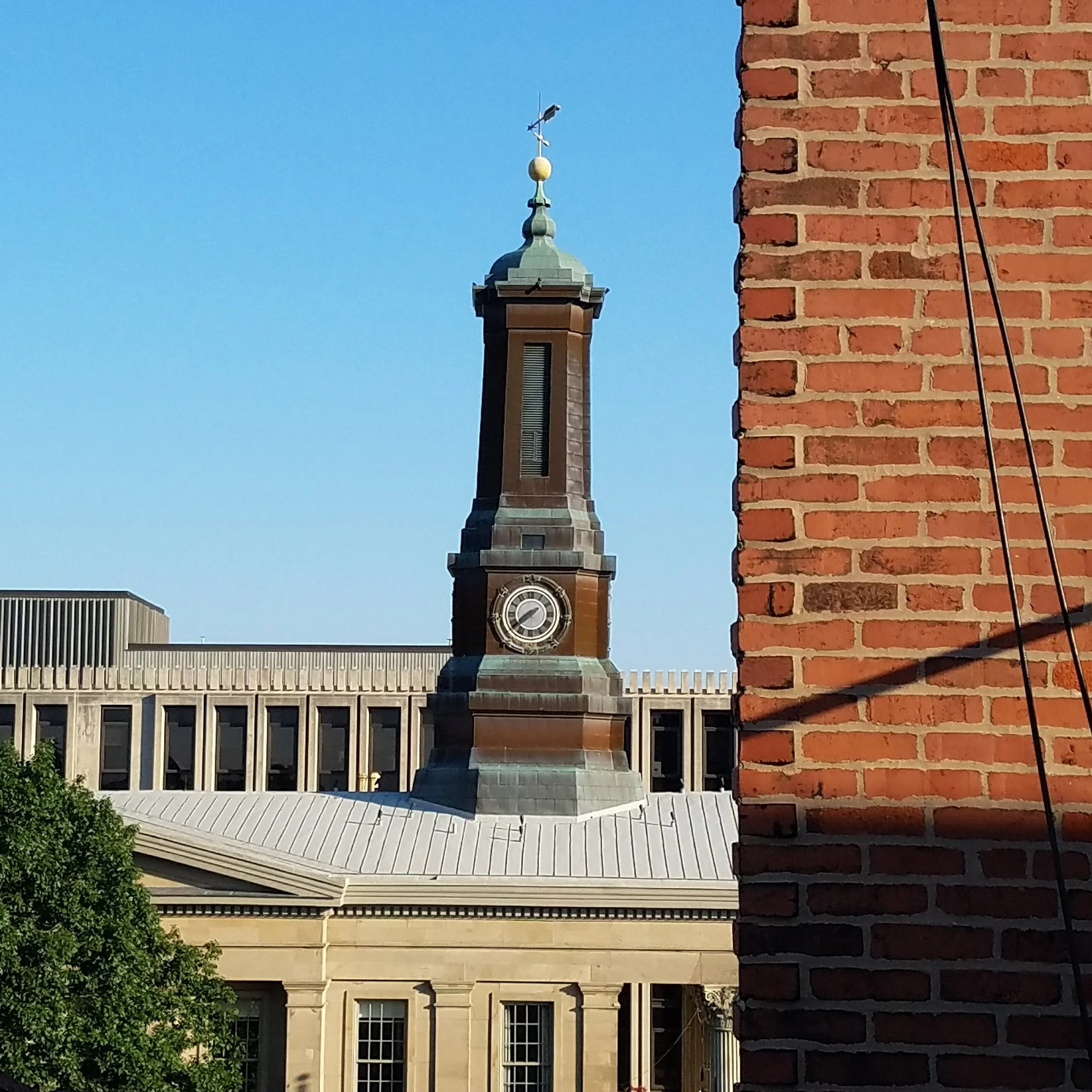 Courthouse Clock 8x10