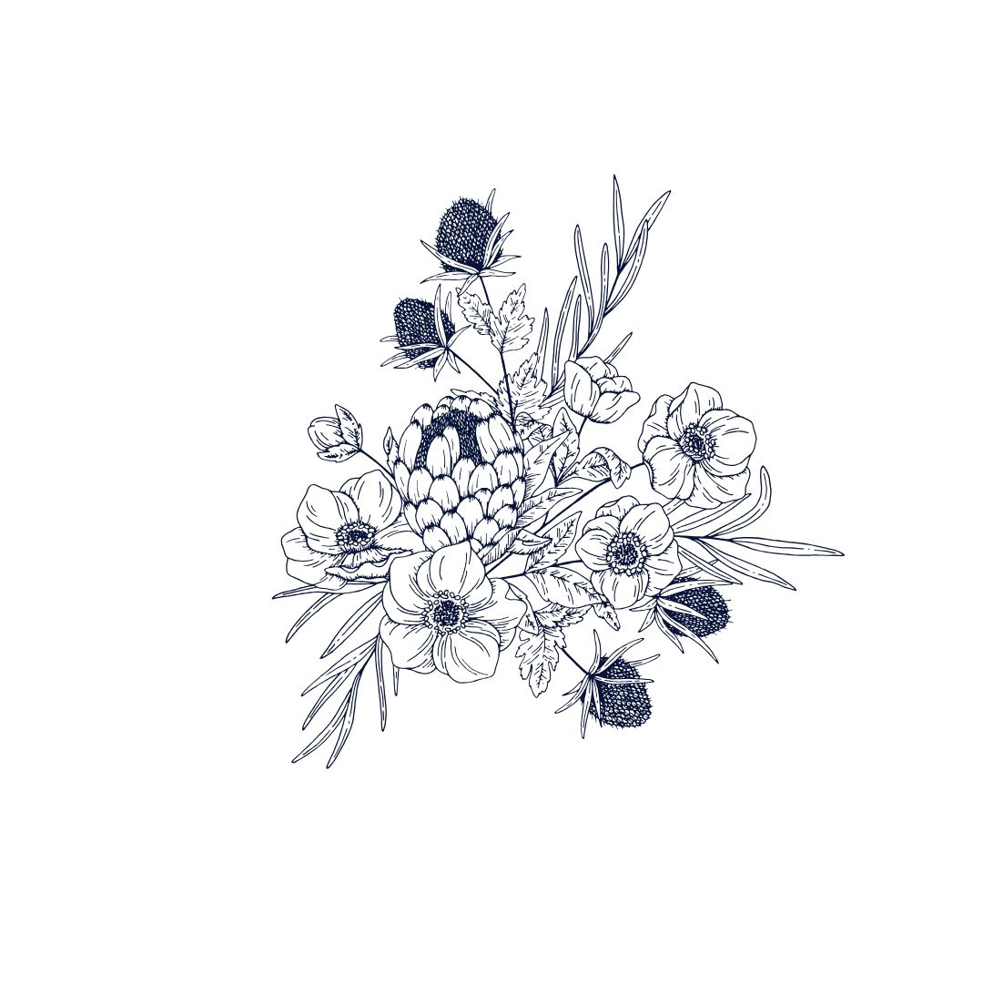 Illustration of a bouquet.