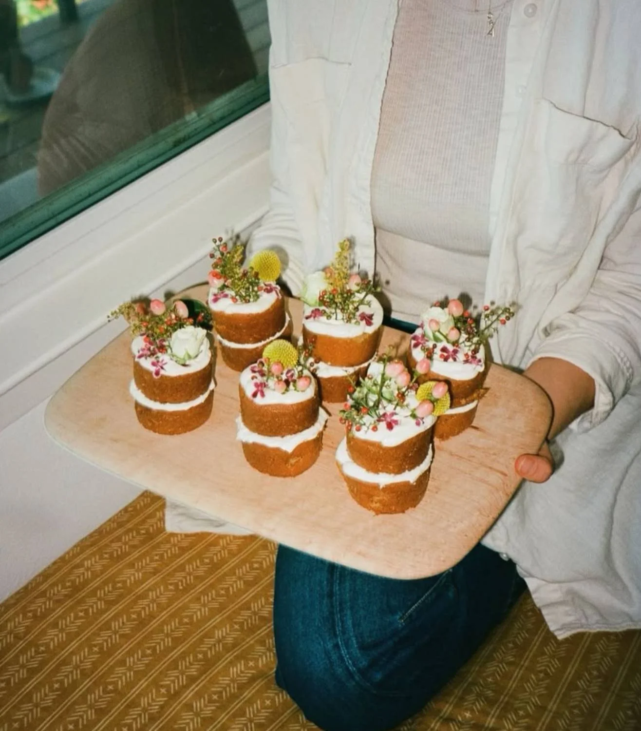 Friend Cakes cupcakes at a Gourmet Gals Event.