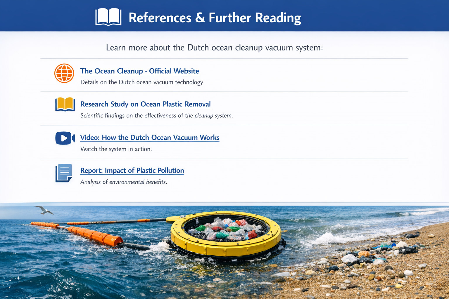 Dutch ocean vacuum cleanup reference image
