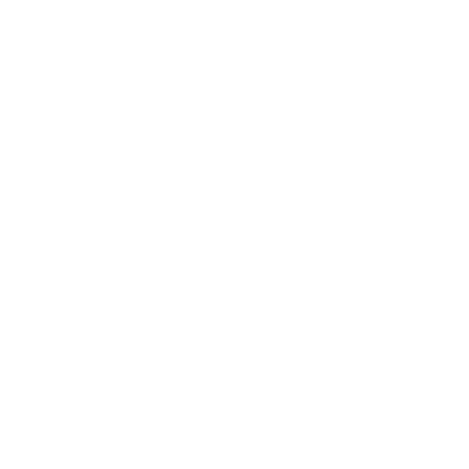 Line drawing of a plant with two leaves emerging from the top of a rectangular soil block, showing roots extending into the soil with small circular elements representing nutrients or soil particles.