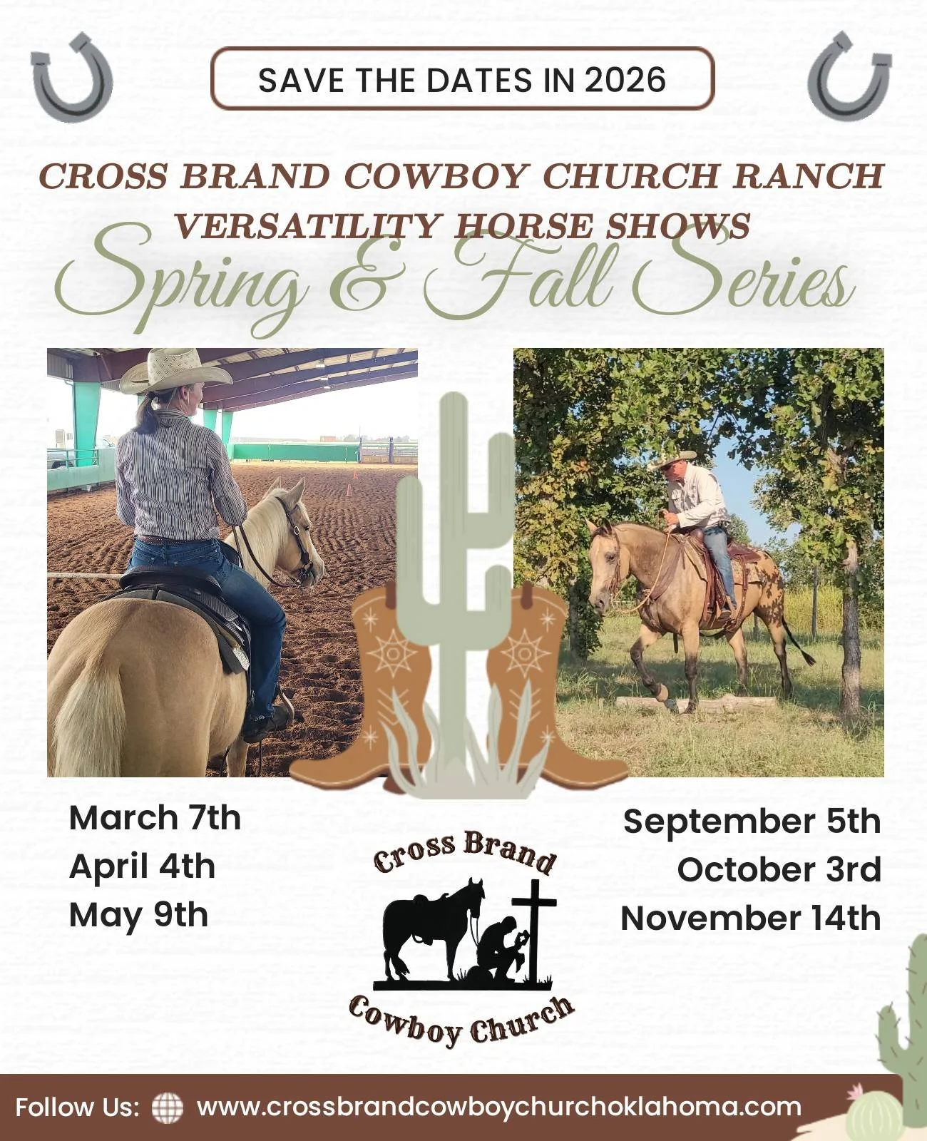 Cross Brand Cowboy Church Ranch Versatility Horse Show