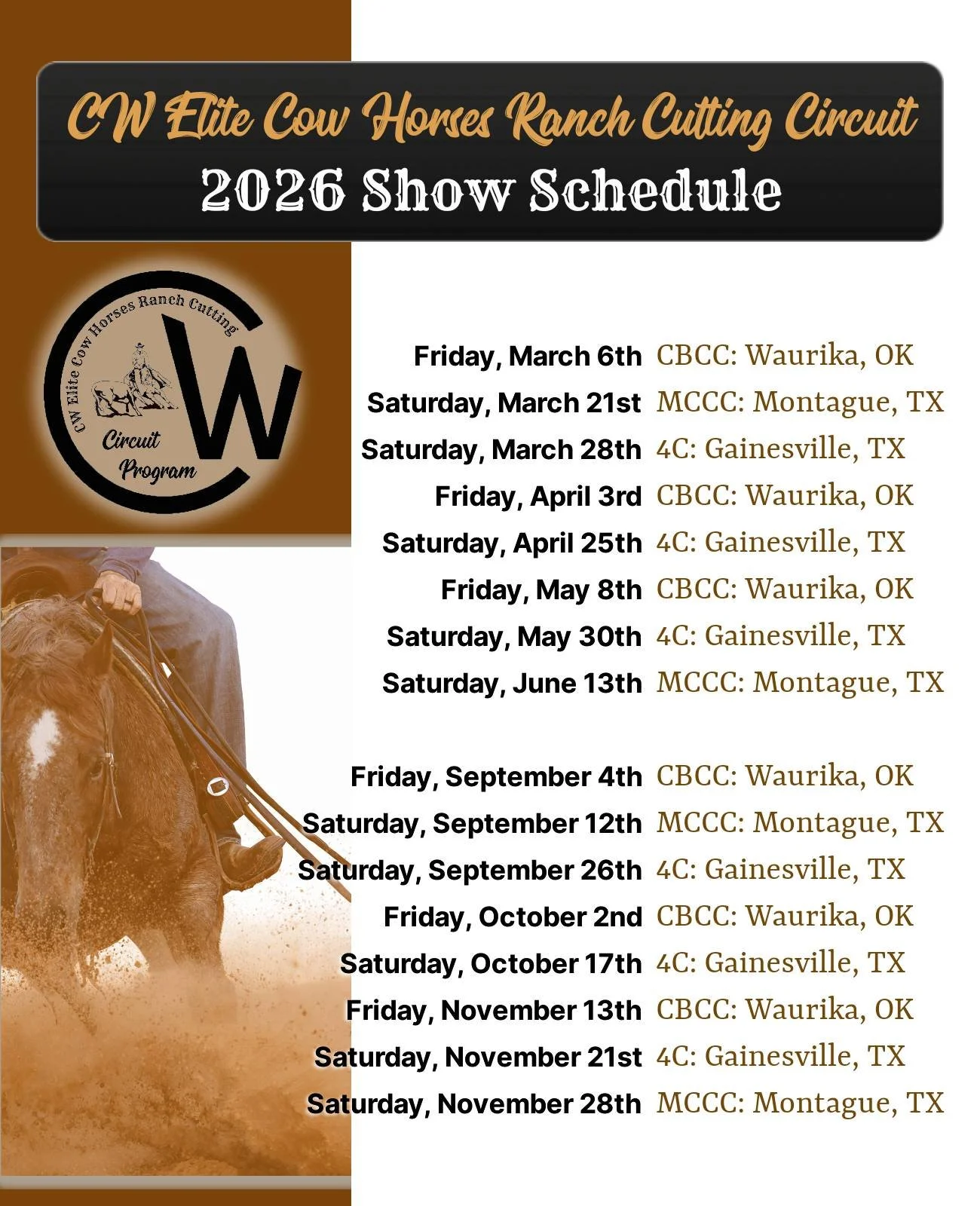 Cross Brand Cowboy Church Ranch Cutting Show