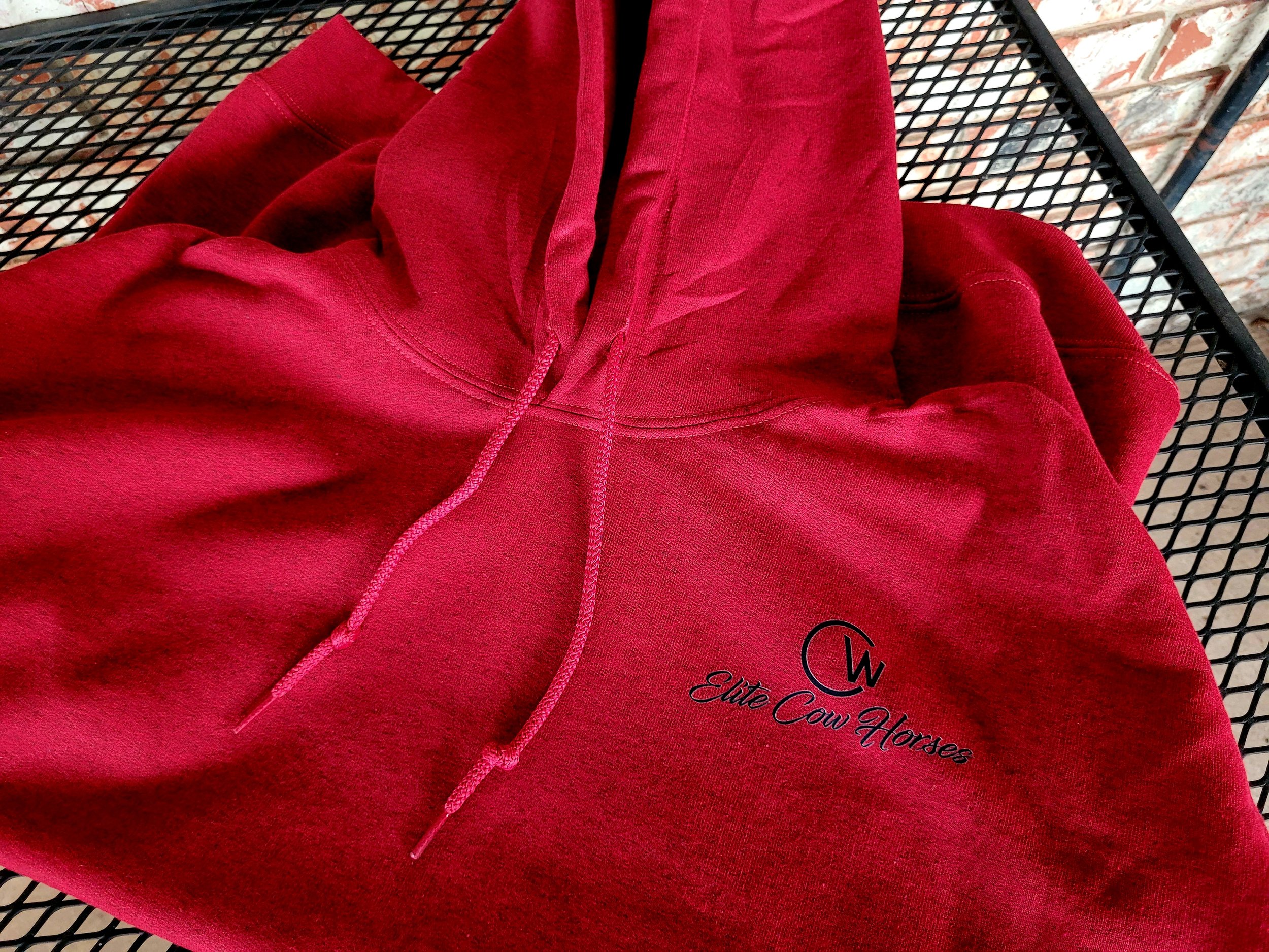 NEW Color! Cherry Red Hoodies!