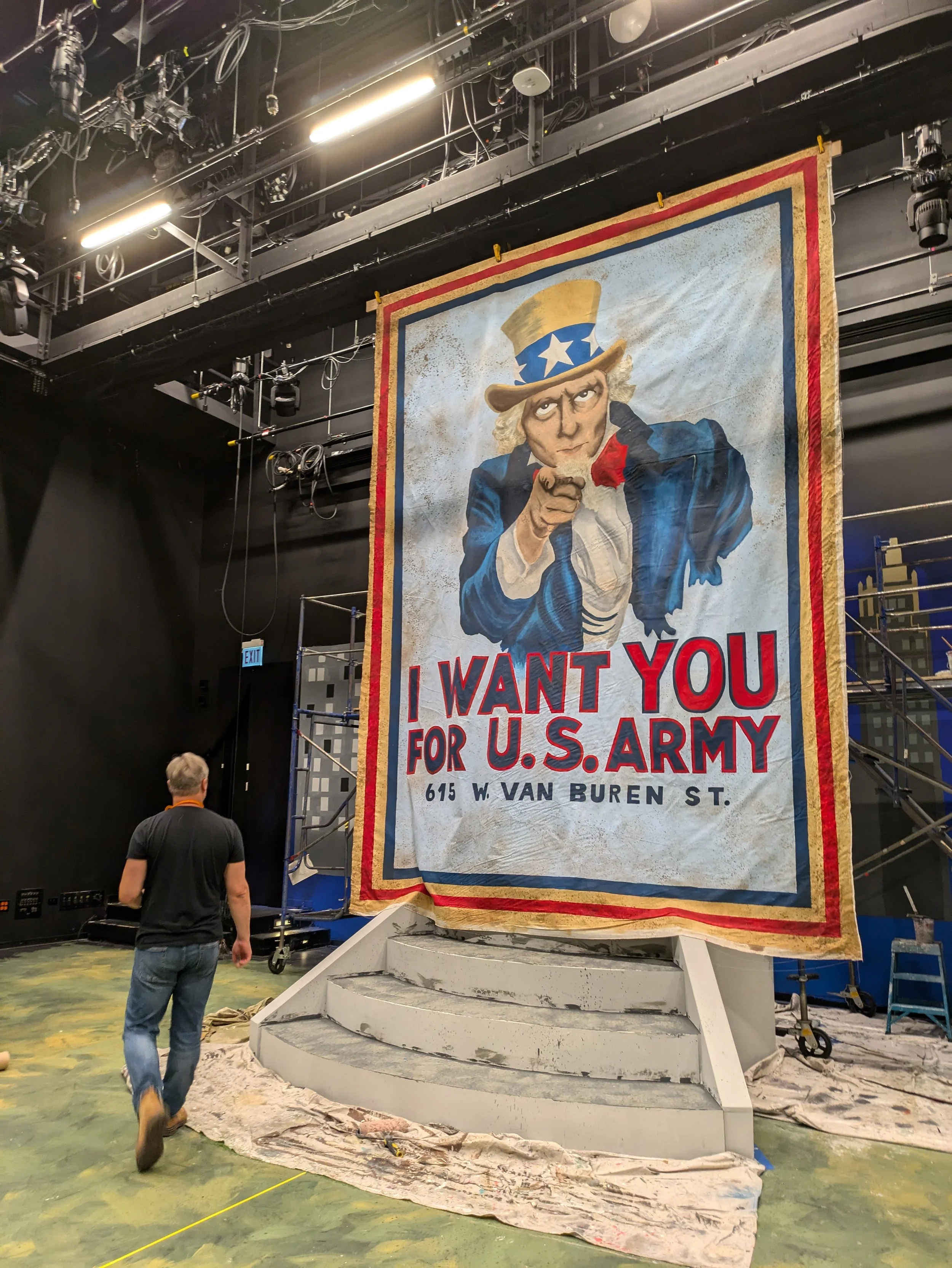 "HAIR" Scenic Design: River Wise