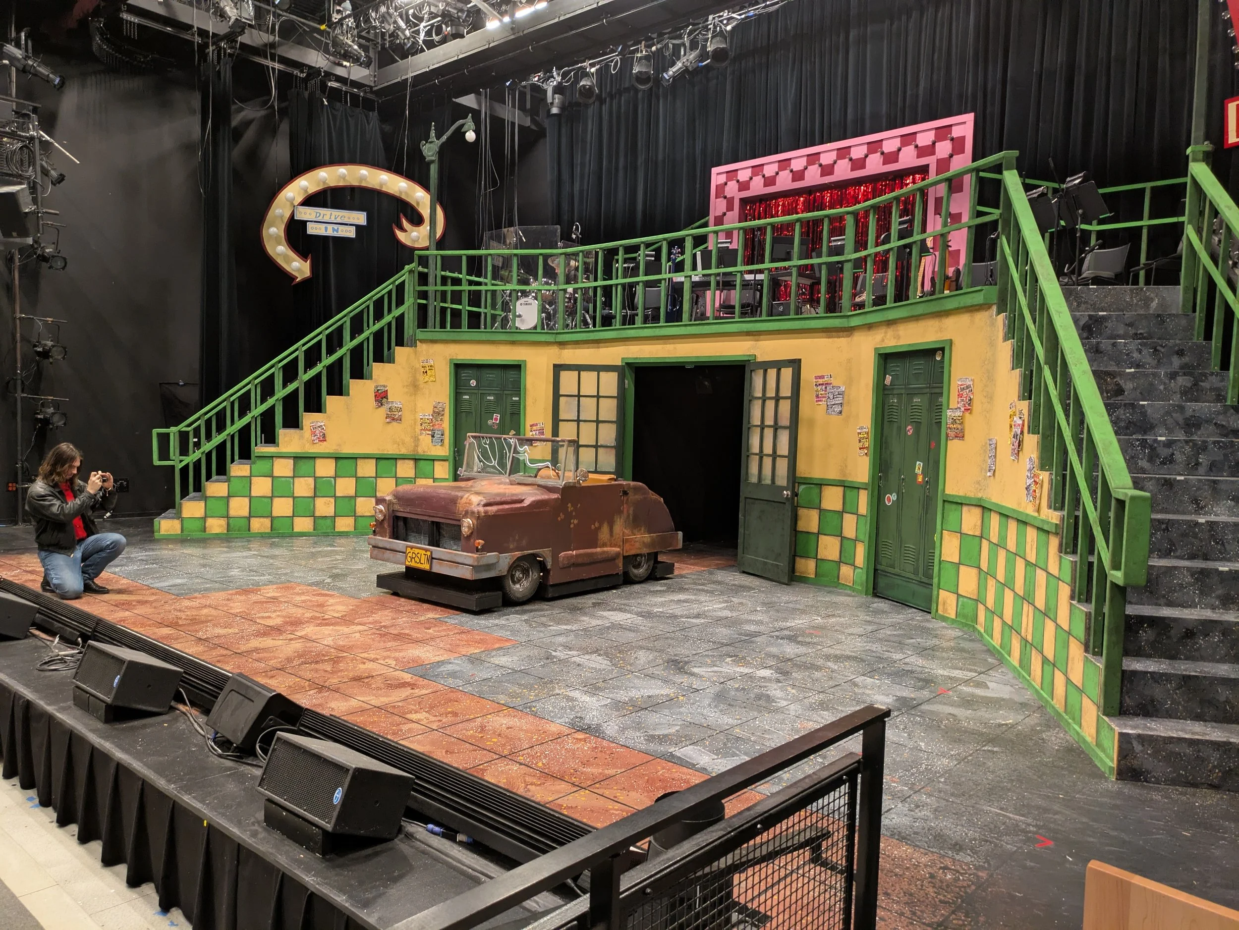 "Grease" Scenic Design: Eddie Neal-Morales