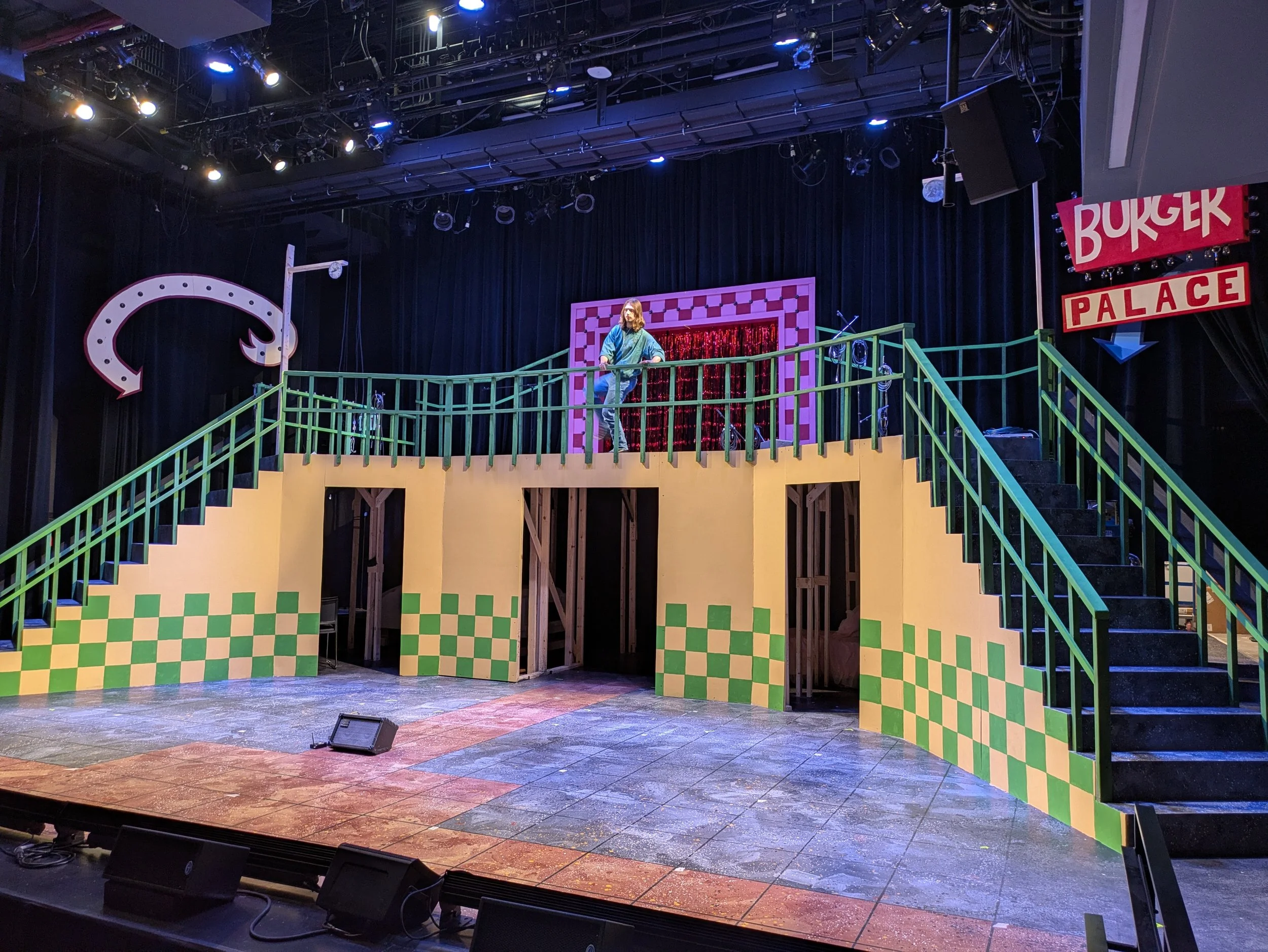 "Grease" Scenic Design: Eddie Neal-Morales