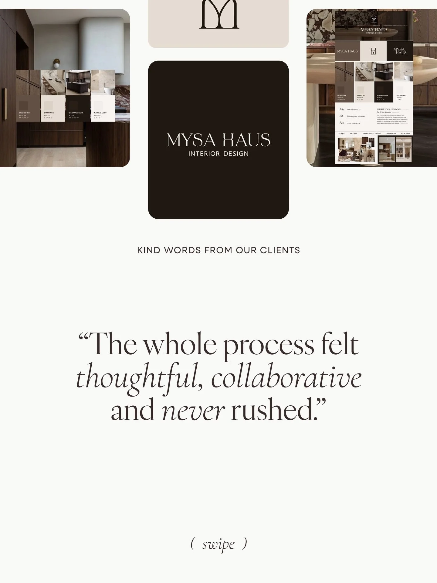 Feedback like this is so special to read 🥹
So grateful for the trust behind Mysa Haus!