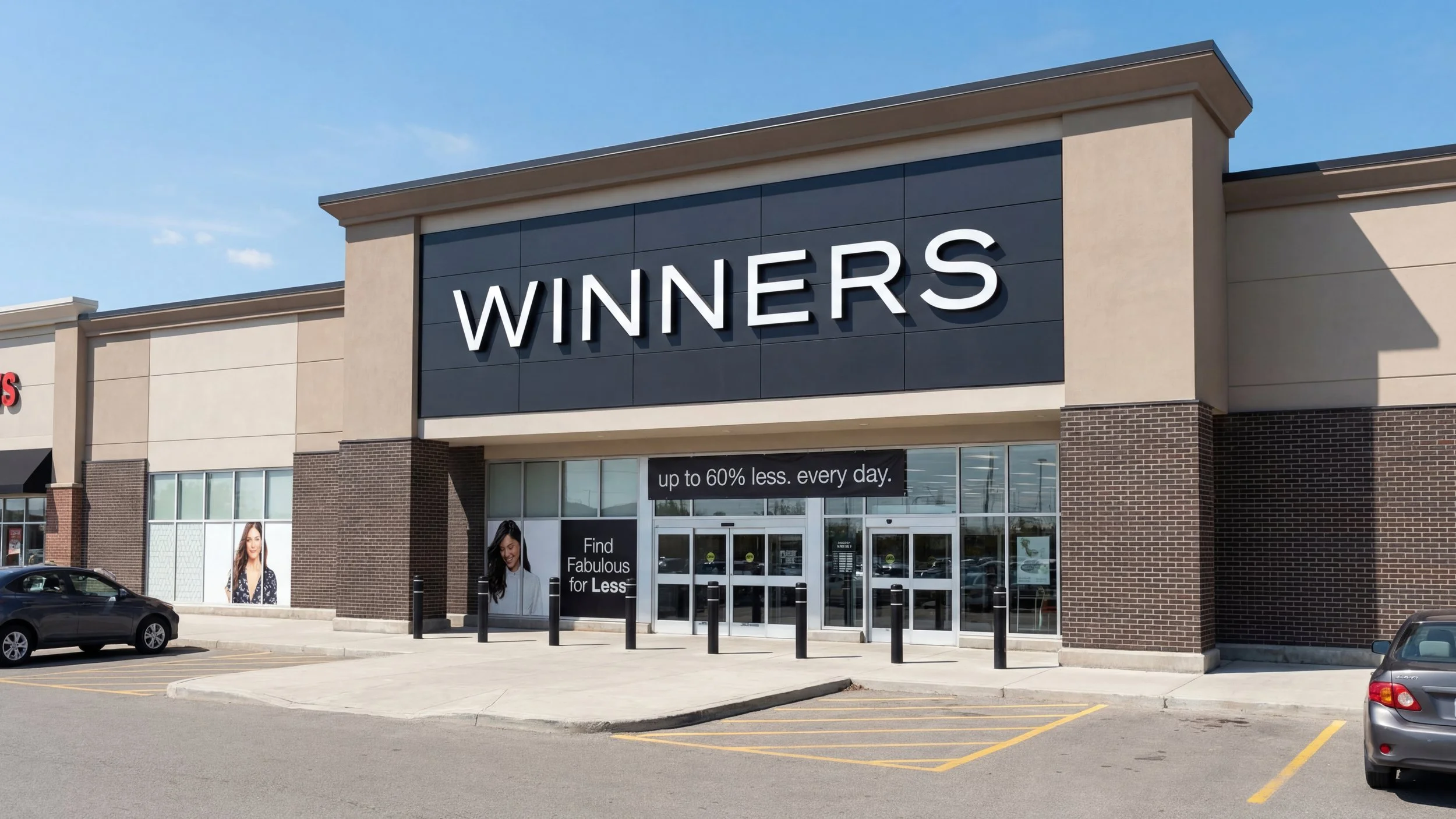 Winners Rebranding Exterior Rendering