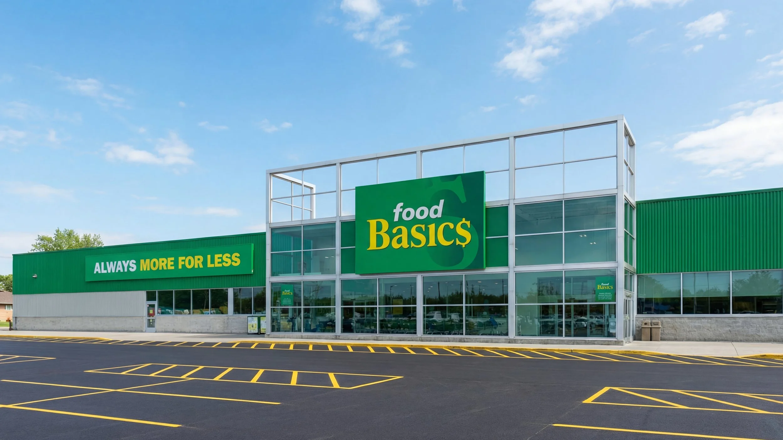 Food Basics Exterior Rendering