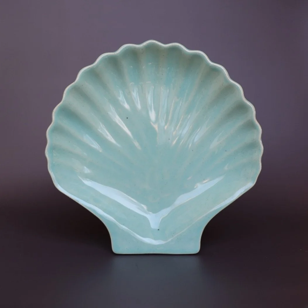 Shell Plate in Mint