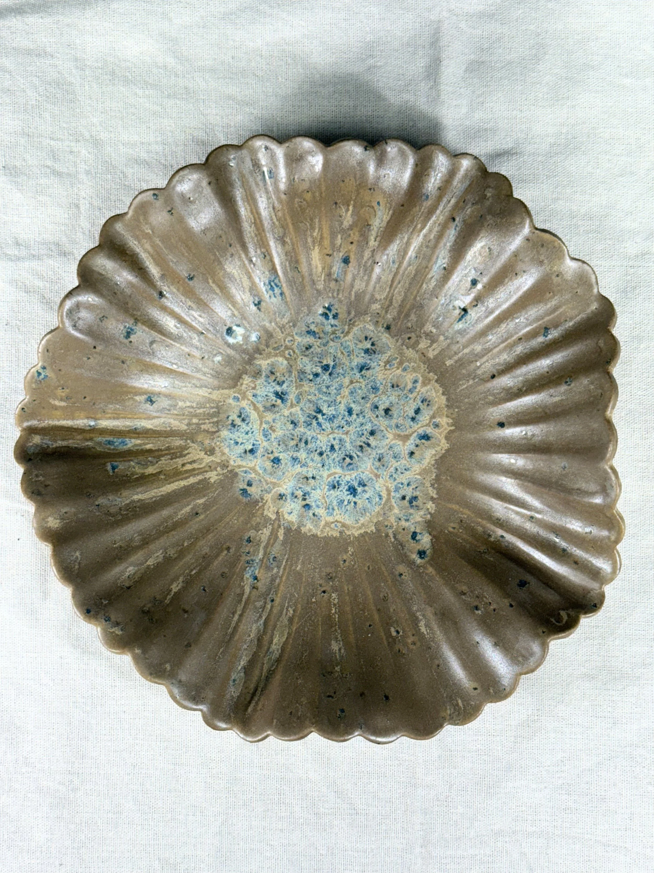 Wave Bowl in Blue Crystal Mudd (Large) 3.jpg