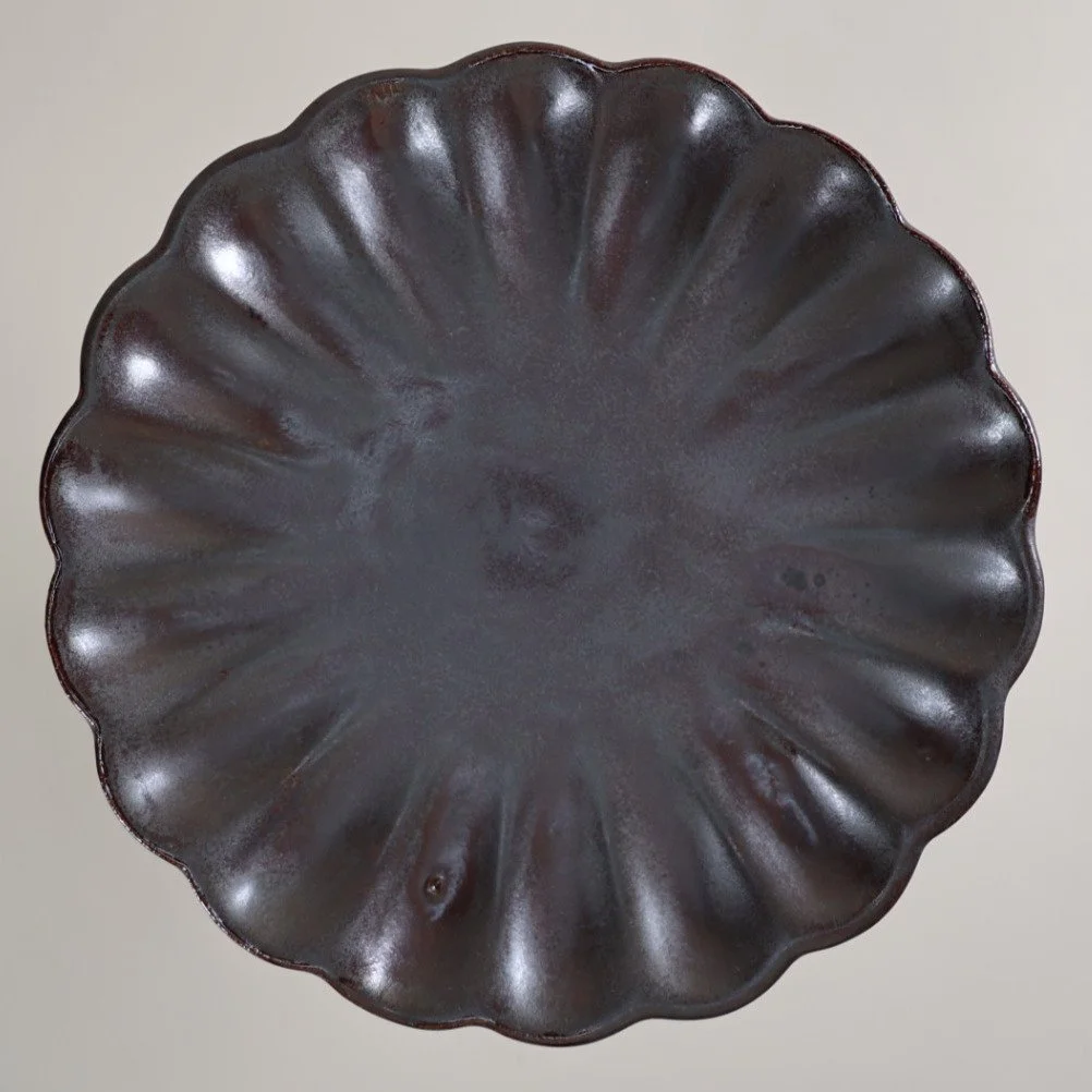 Scallop Plate in Volcanic Brown large.jpg
