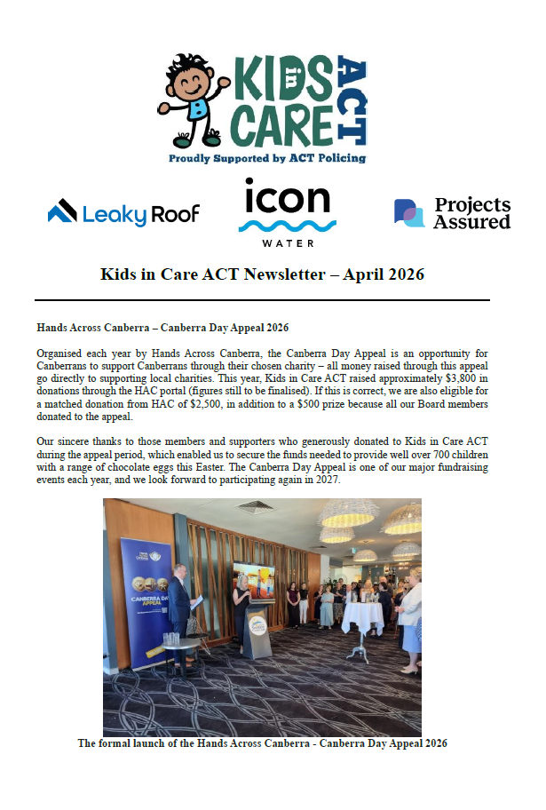 April 2026 Newsletter