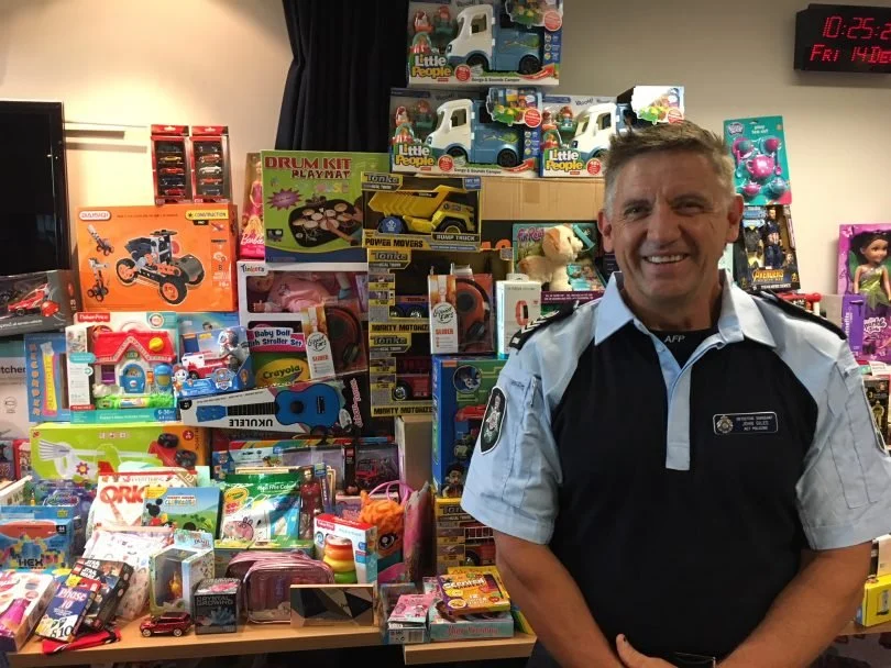 Detective Sergeant John Giles, photo courtesy of ACT Policing