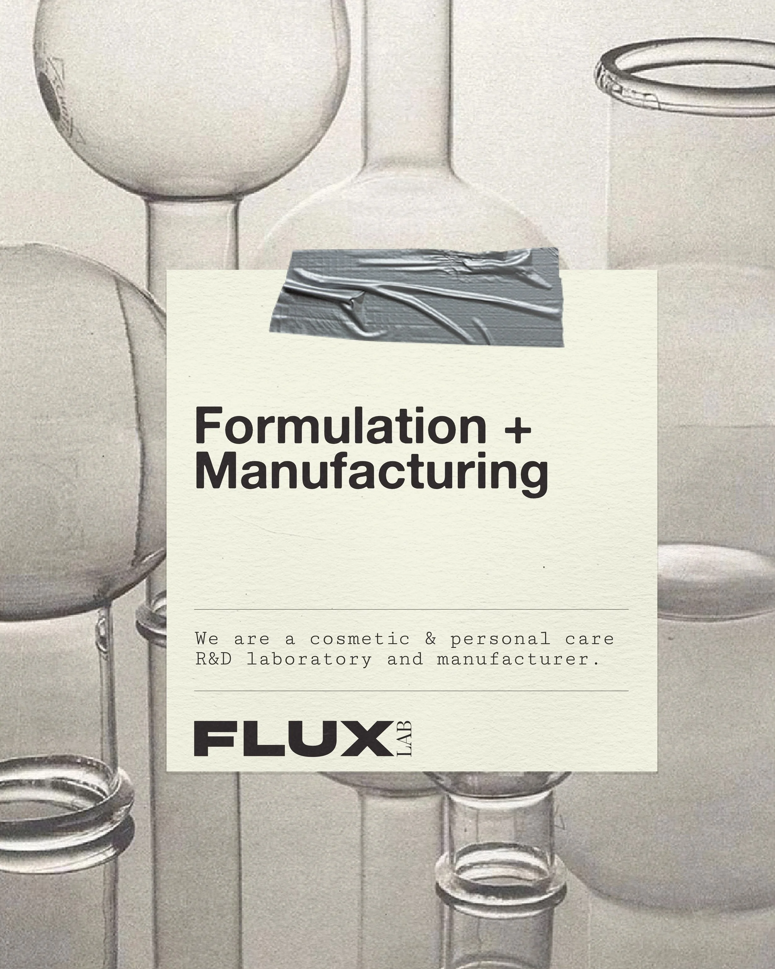 From first formula to final product, we handle the science so you don't have to. We formulates, tests, and manufactures cosmetic and personal care products, helping brands go from idea to shelf-ready with confidence.