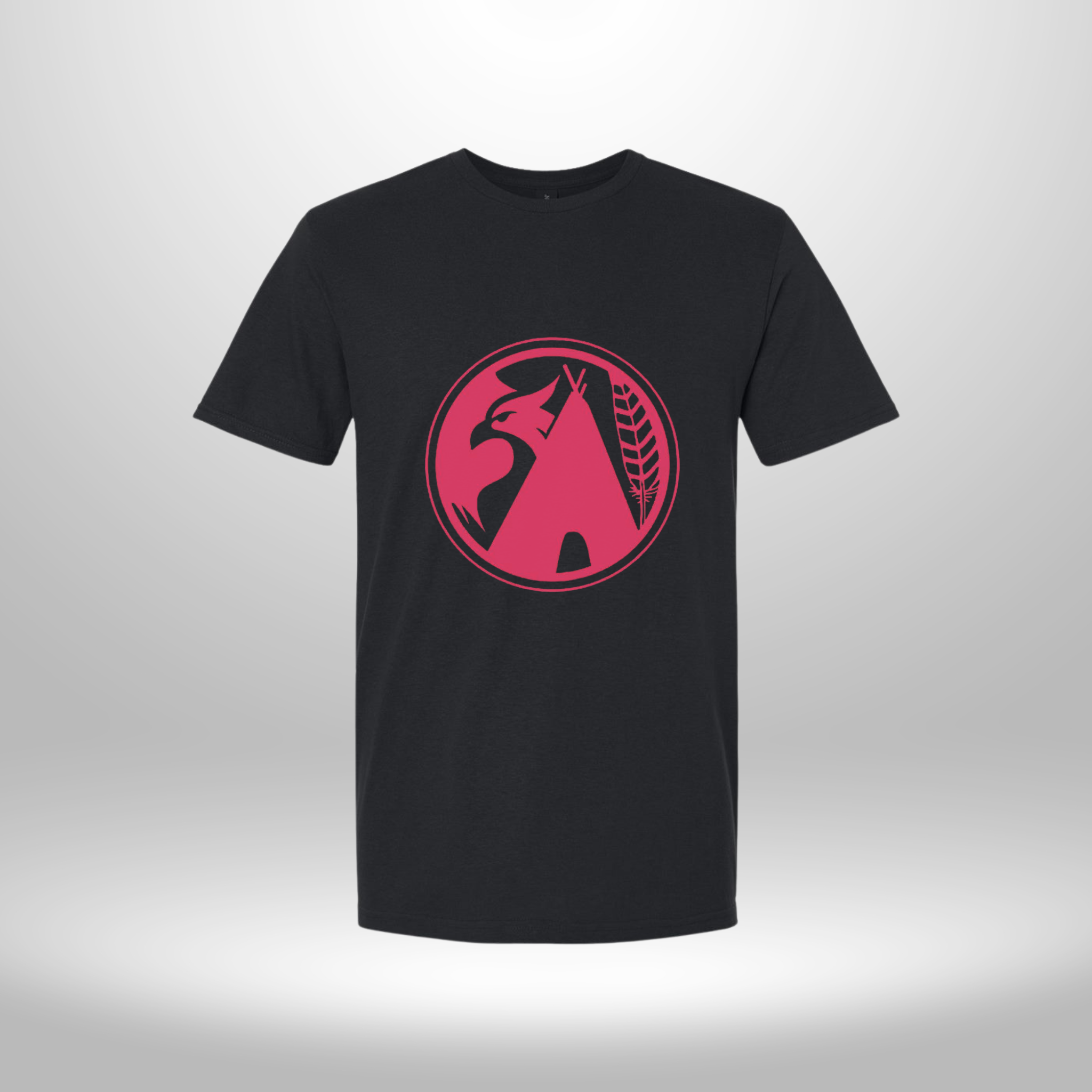 BillWardLife T-Shirt - Dark Pink on Black