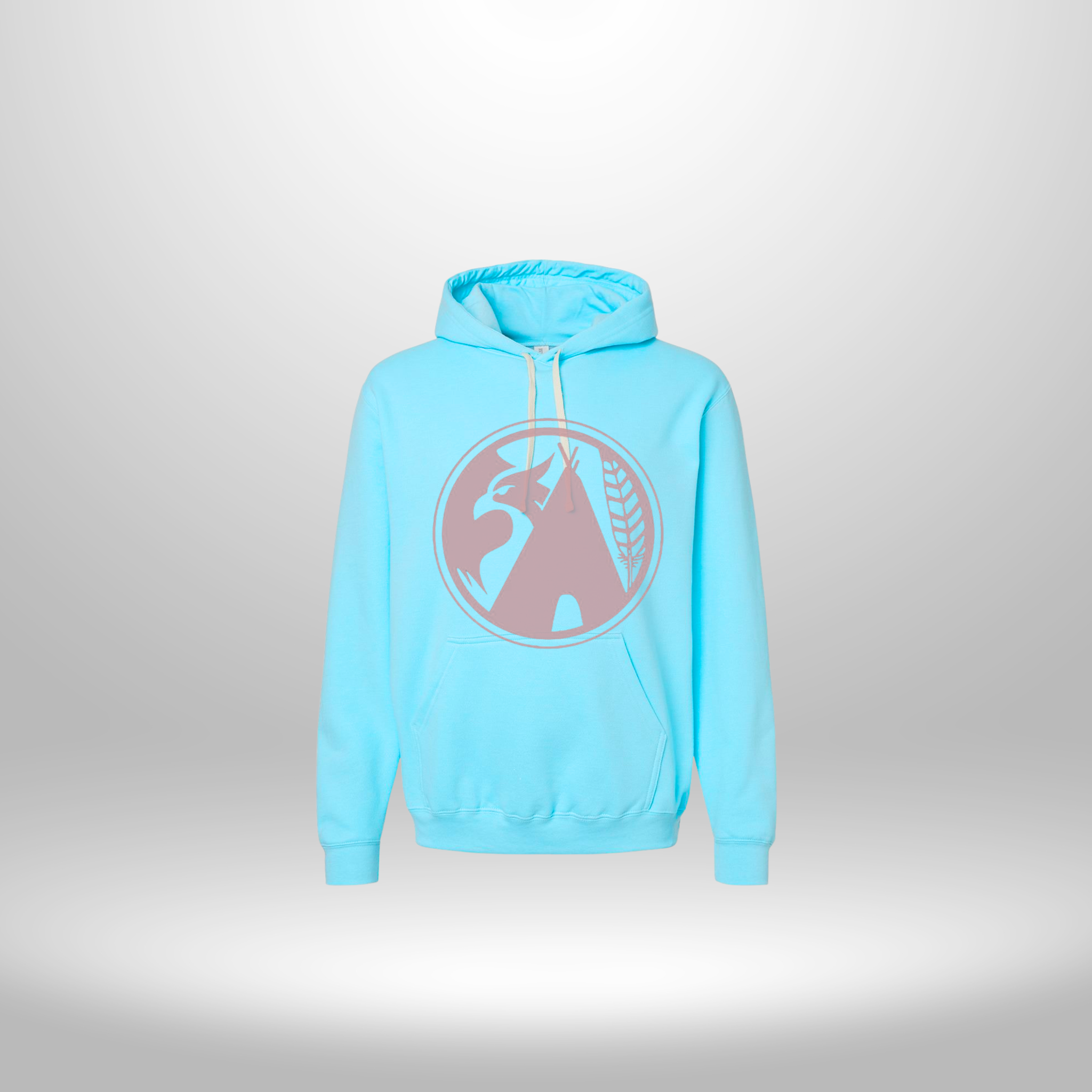 BillwardLife Hoodie - Pink on Teal