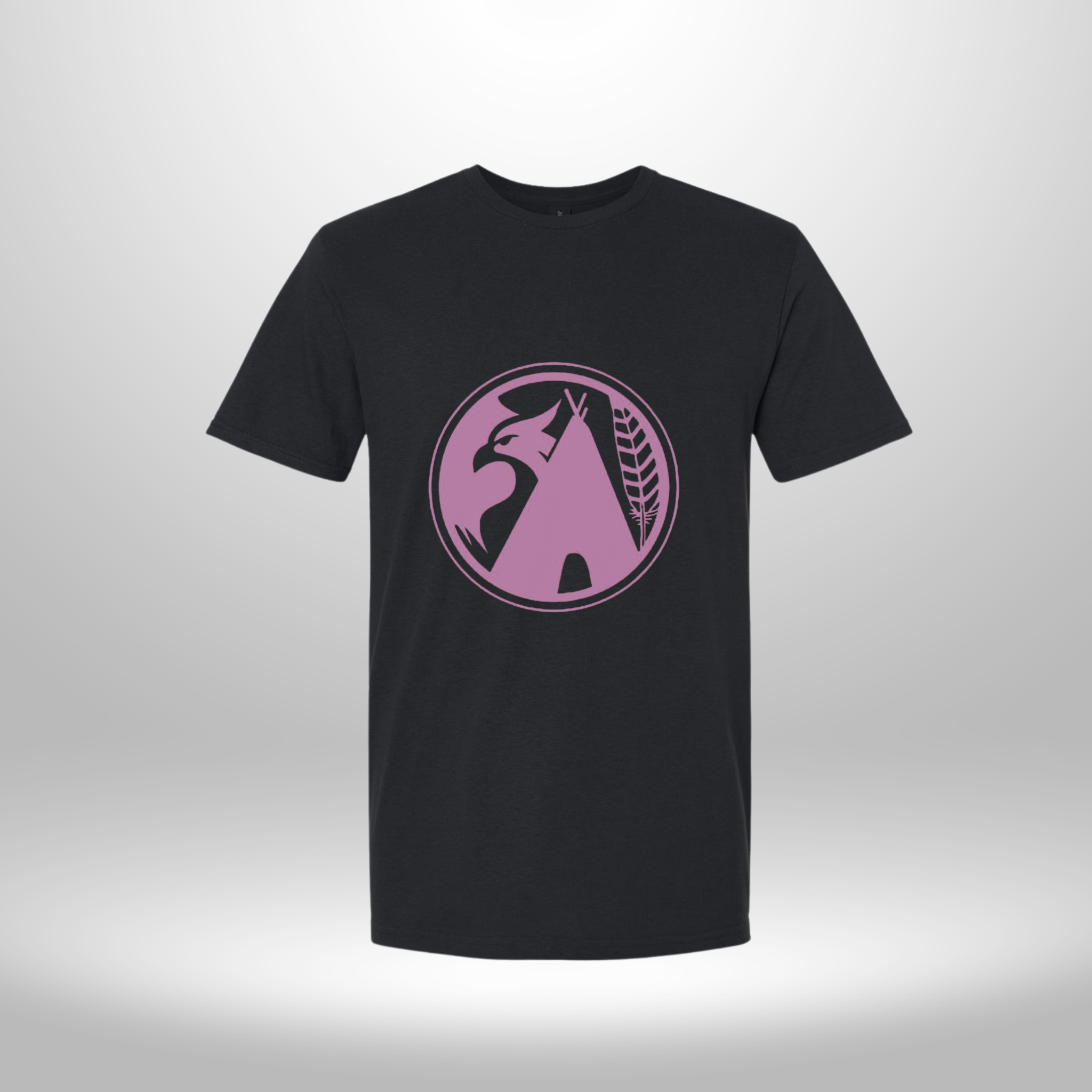 BillWardLife T-Shirt - Light Pink on Black