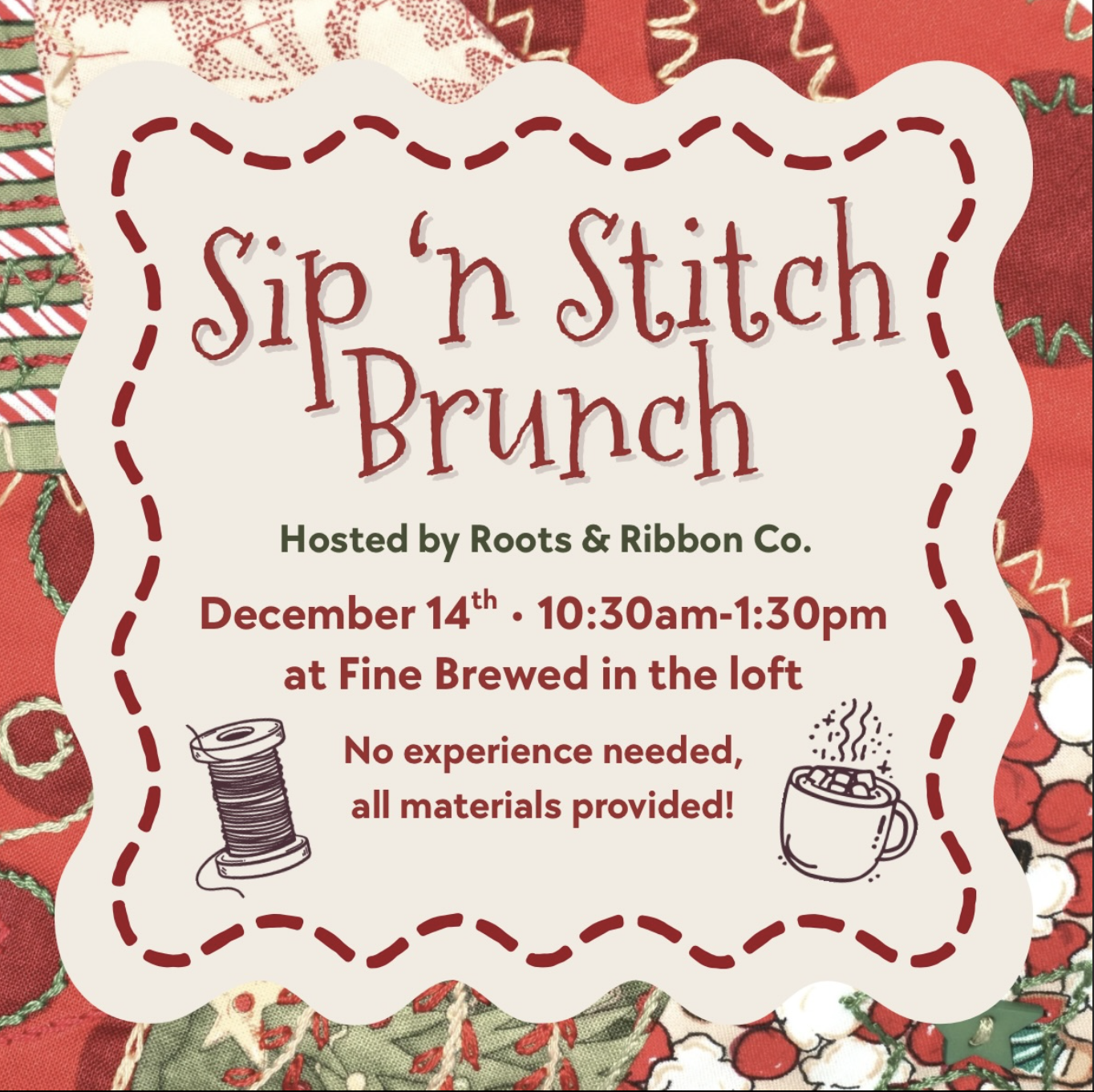 Sip ’n Stitch Brunch