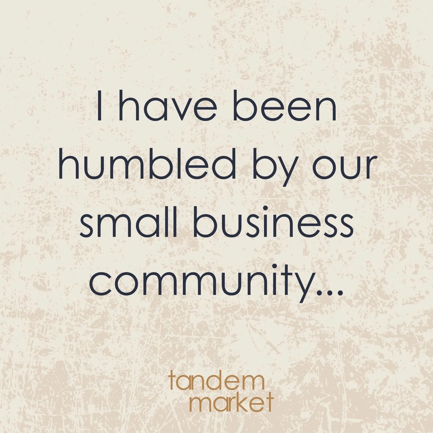 Beyond thankful for everyone who has supported this idea so far!

I&rsquo;m so excited to help lift up the small businesses in and around Spokane, and I&rsquo;m incredibly grateful for everyone who has visited Tandem Market to support local makers.

