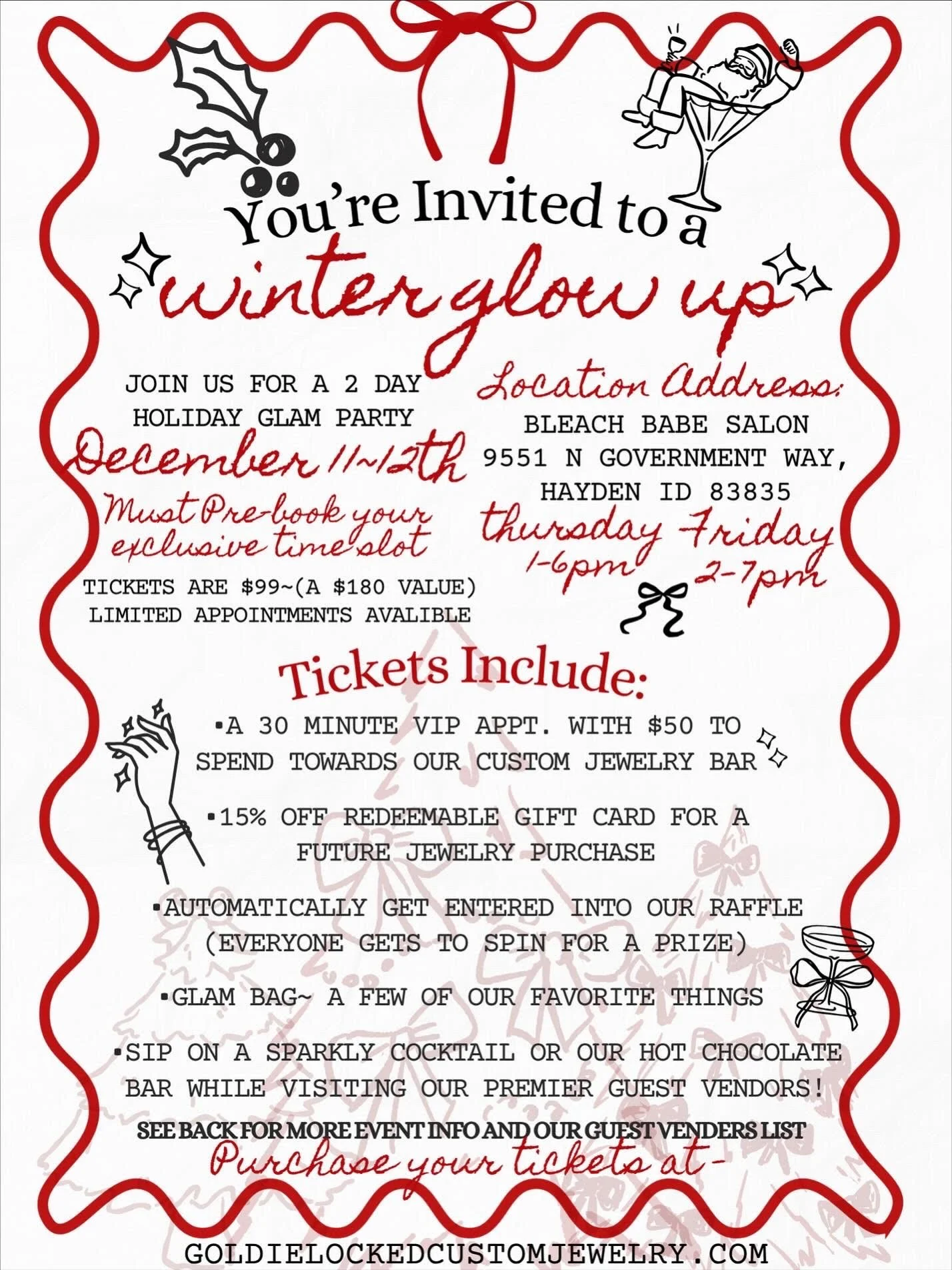 Winter Glow Up by Goldie Locked (Day 2)