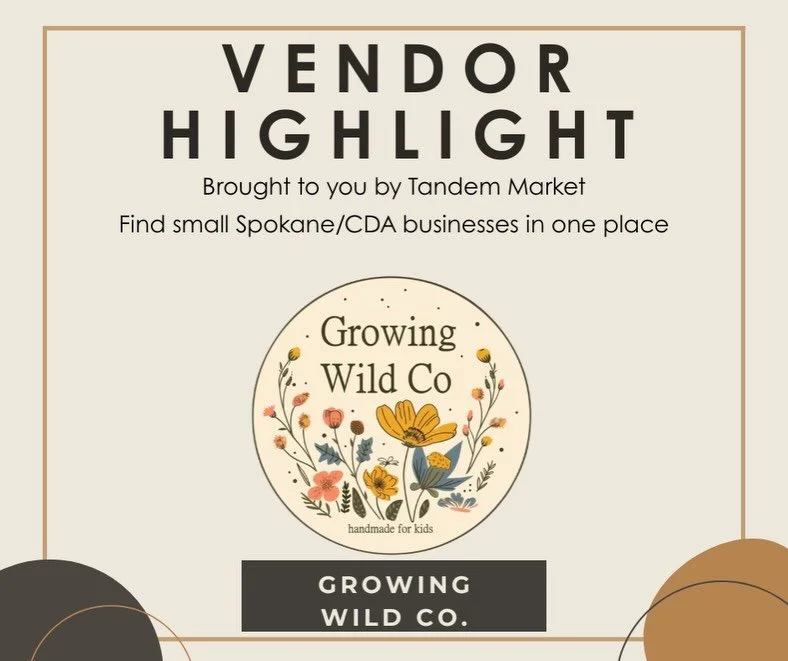 This weeks vendor spotlight is @growingwildcompany 🙌

Growing Wild Co creates handmade, sewn goods for kids that are fun and imaginative! 

Their best sellers include aprons and wearable wings, with other items like baby quilts, hooded blankets, cro