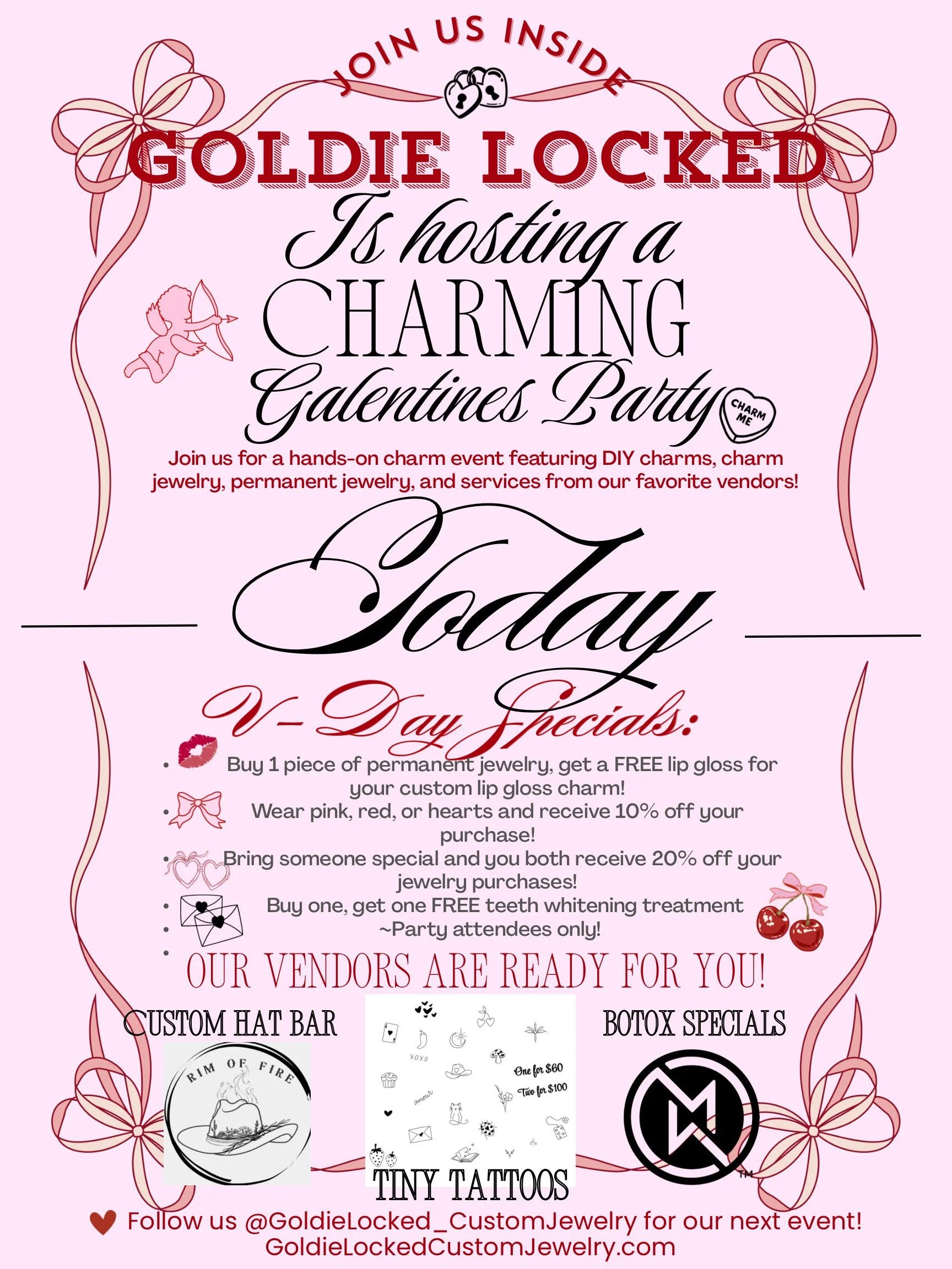 Charming Galentines Day Party