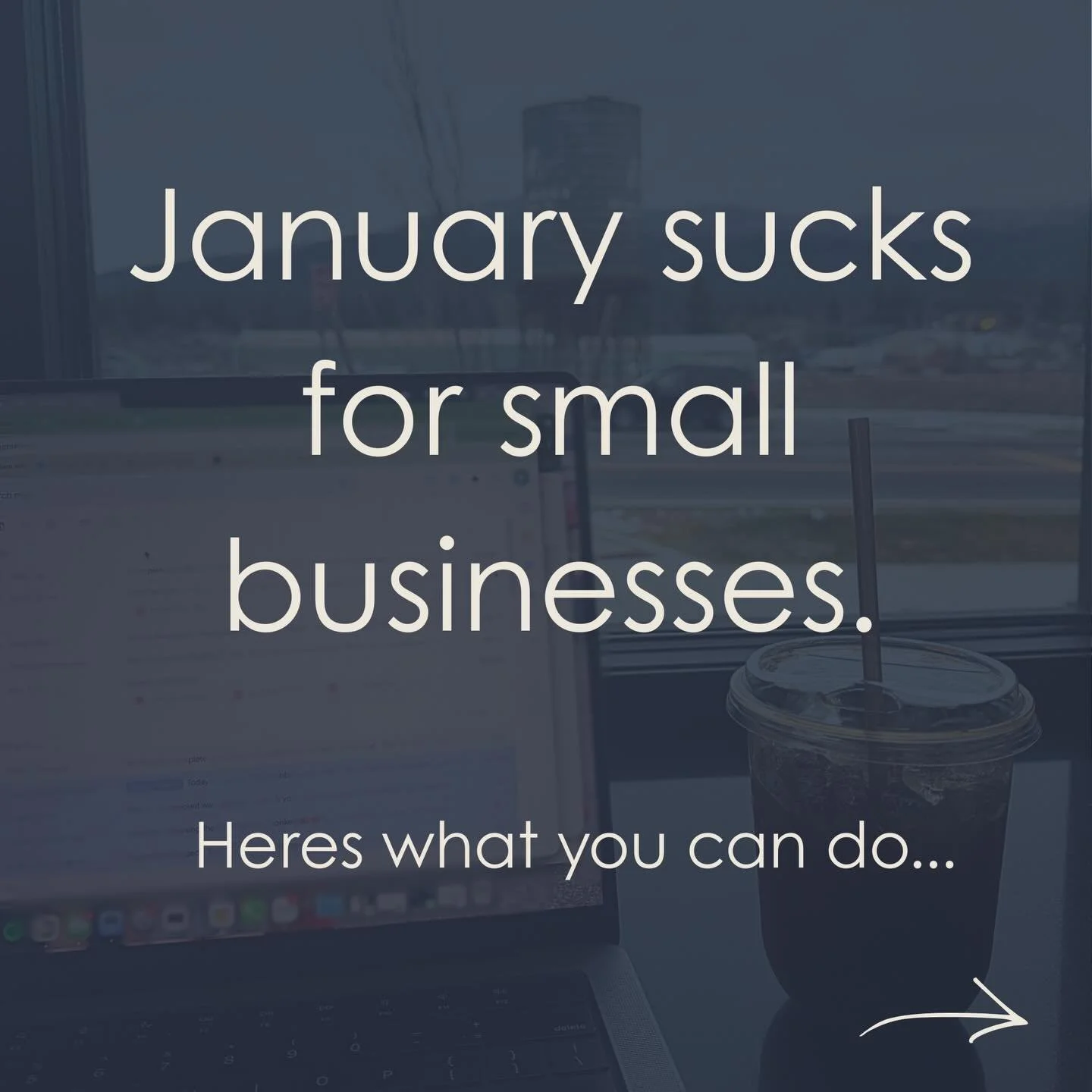 January is hard on small businesses.

After the holiday rush, sales slow down, engagement drops, and the bills do not stop.

Supporting small businesses in January matters more than most people realize.

#spokane #coeurdalene #smallbsuiness #supports