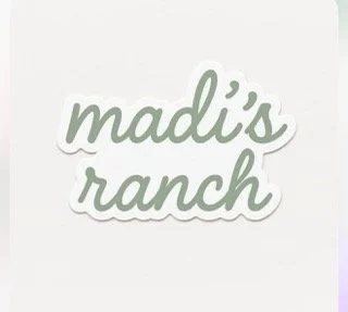 Madi's Ranch logo on a white background