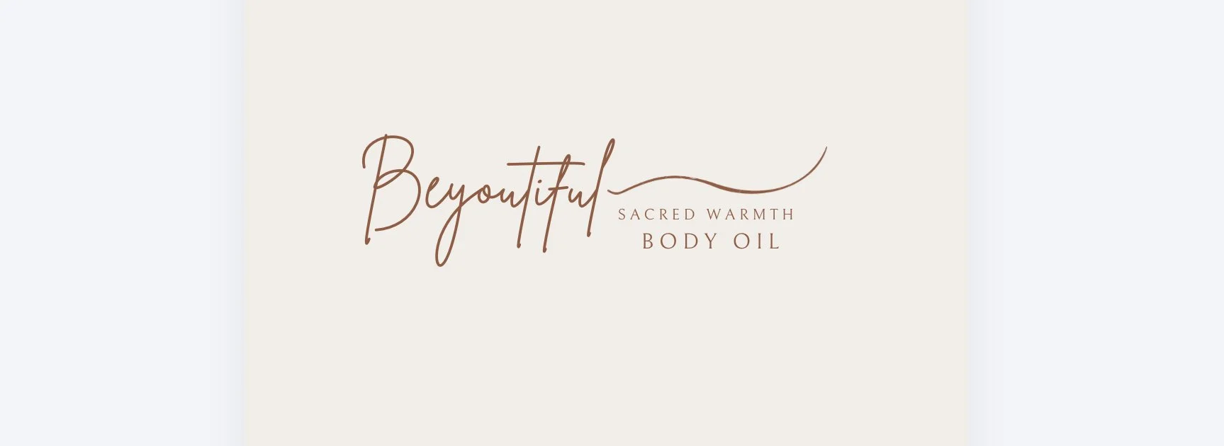 Sacred Warmth Body Oil