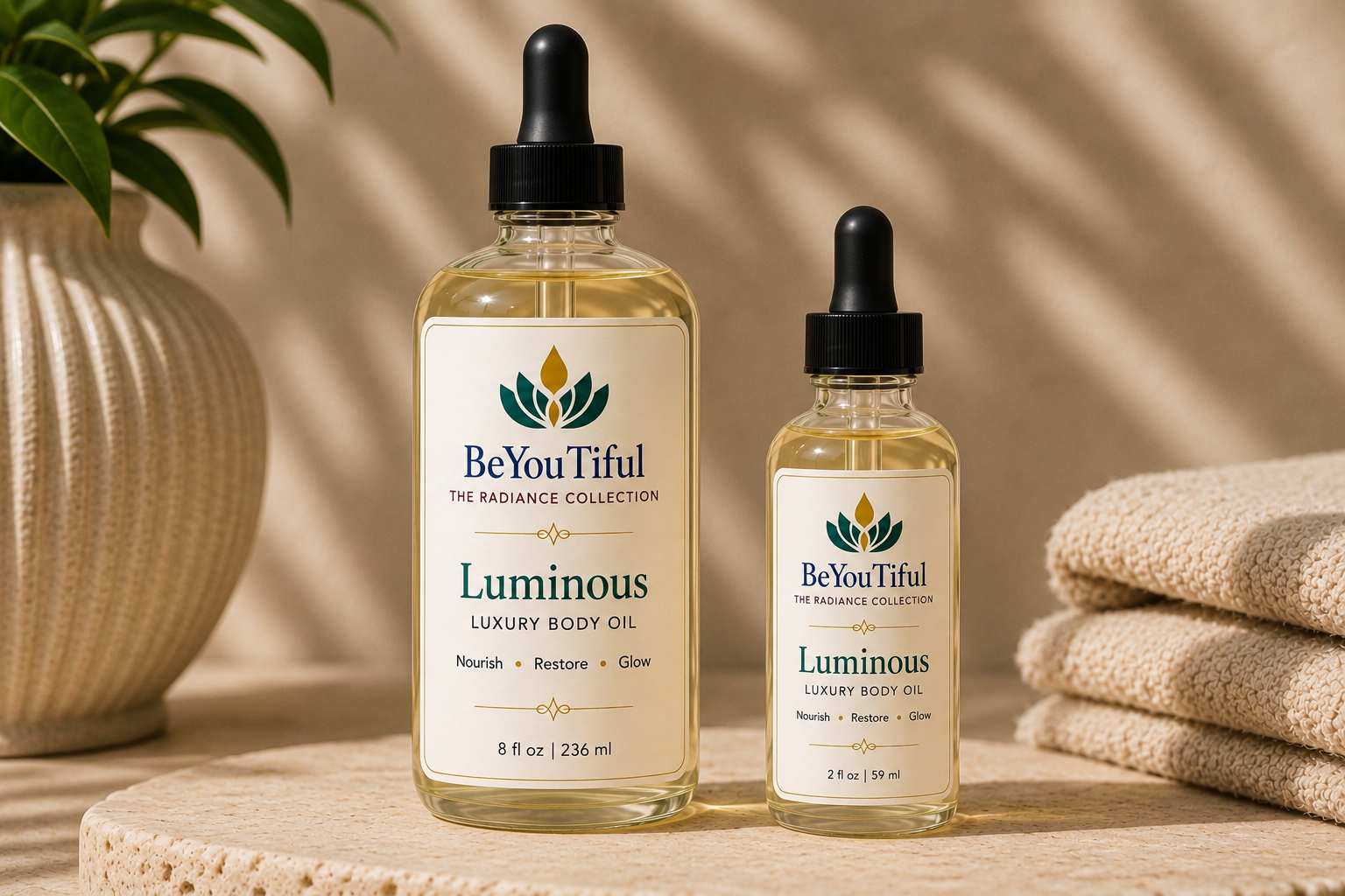 Luminous Body Oil