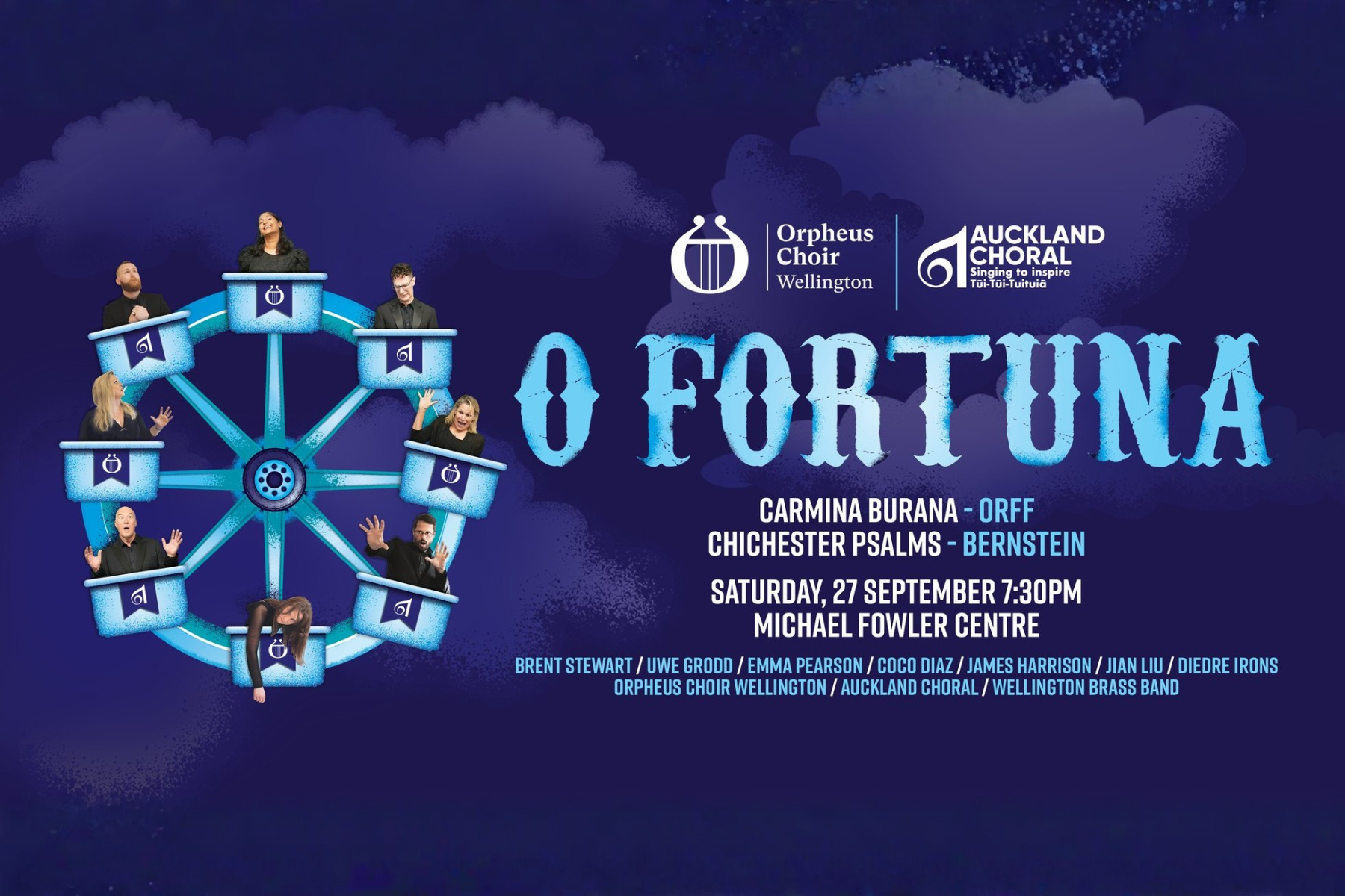 O FORTUNA (Carmina Burana &amp; Chichester Psalms)