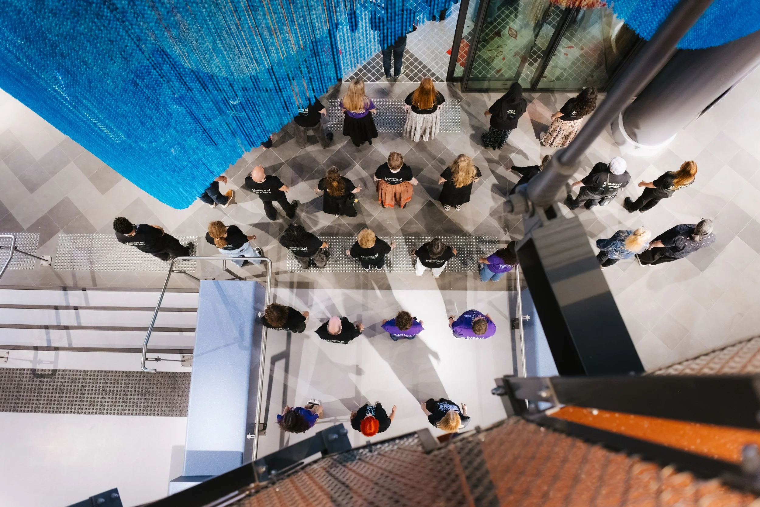 Celebrating the opening of Te Matapihi ki te Ao Nui 